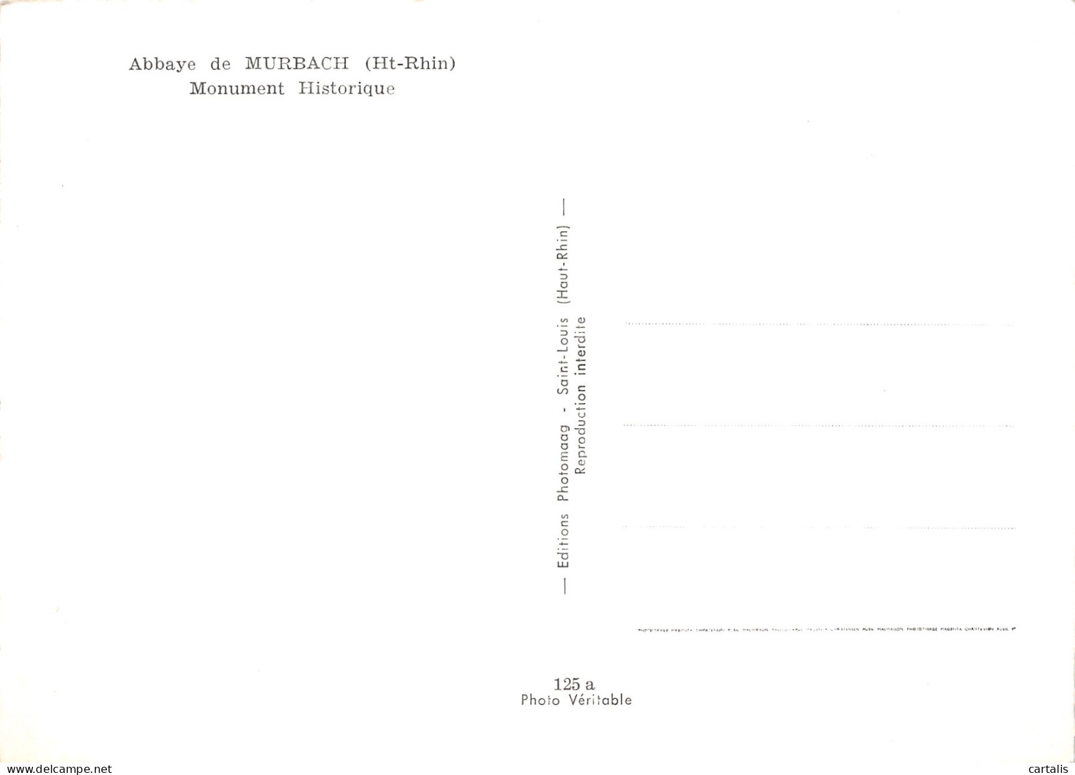 68-MURBACH ABBAYE-N° 4421-A/0387 - Murbach