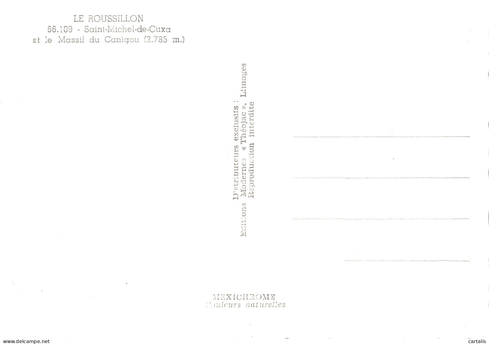 66-SAINT  MICHEL DE CUXA-N° 4421-A/0303 - Otros & Sin Clasificación