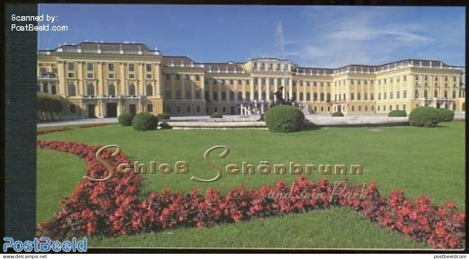 United Nations, Vienna 1998 Schoenbrunn Prestige Booklet, Mint NH, History - World Heritage - Stamp Booklets - Art - C.. - Unclassified