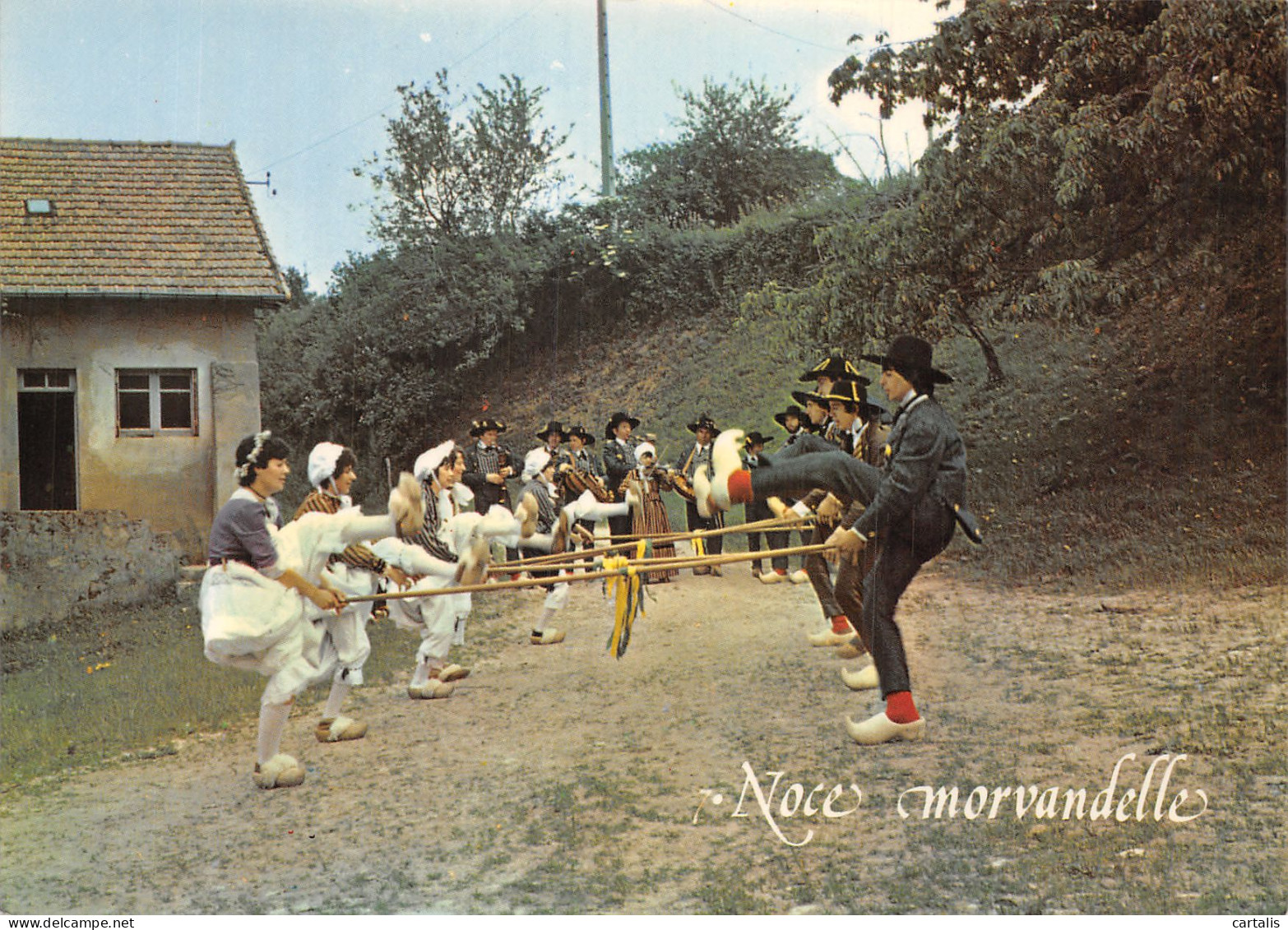 58-LE MORVAN NOCE FOLKLORE-N° 4421-A/0053 - Other & Unclassified