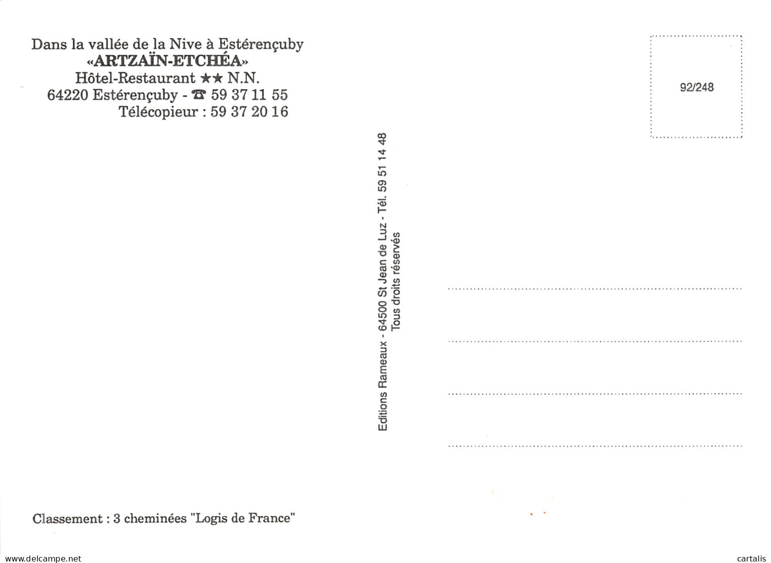 64-ESTERENCUBY-N° 4421-A/0015 - Andere & Zonder Classificatie