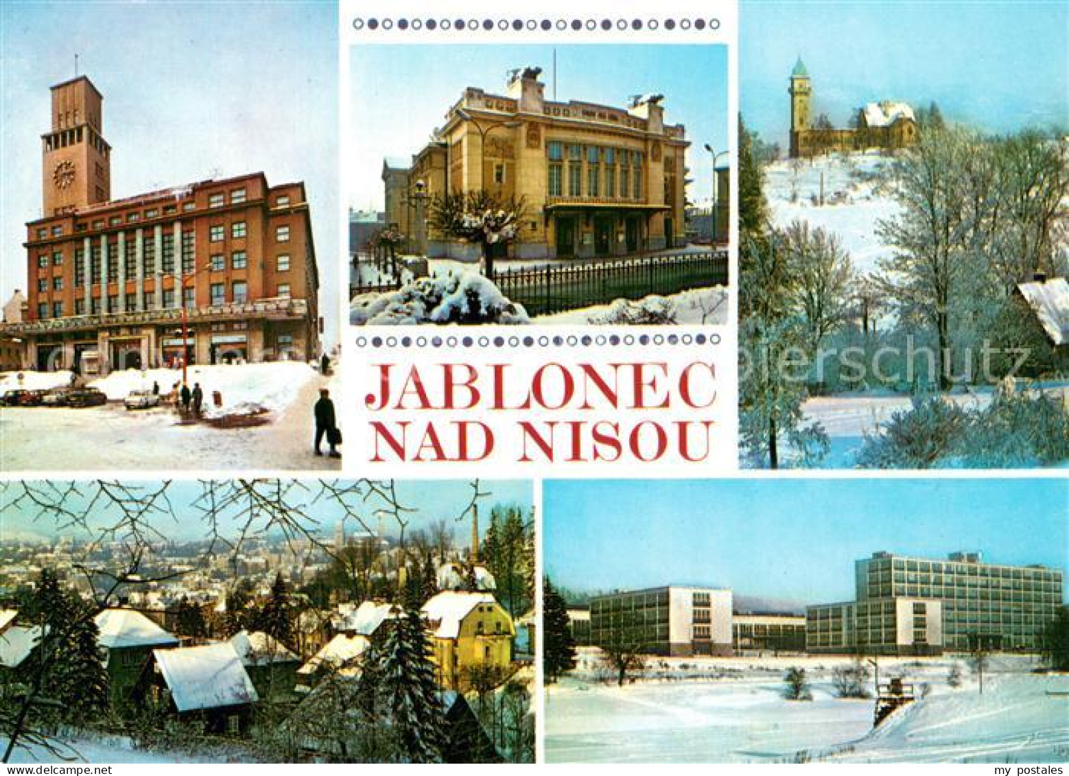 73741551 Jablonec Nad Nisou Gablonz Neisse CZ ONV Gebaeude Julia Fucik Theater A - Tsjechië