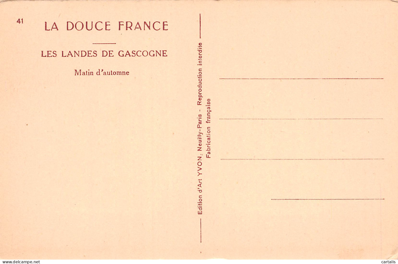40-GASCOGNE-N°3788-H/0021 - Other & Unclassified