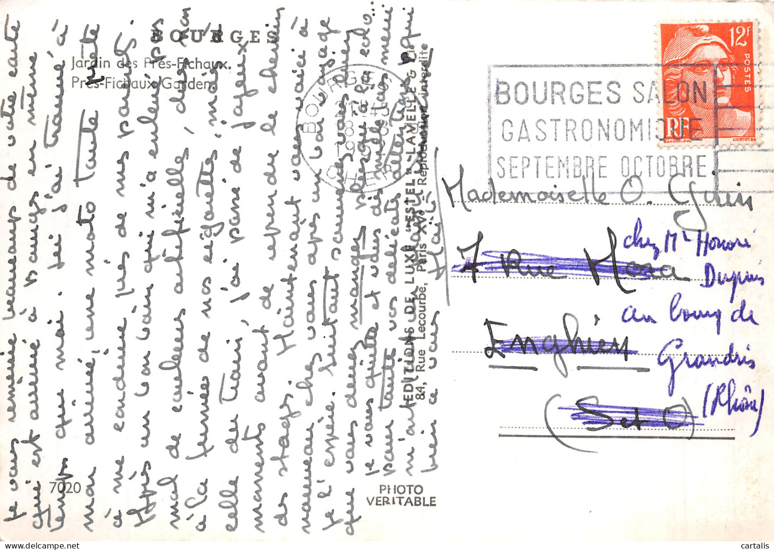 18-BOURGES-N° 4421-D/0291 - Bourges