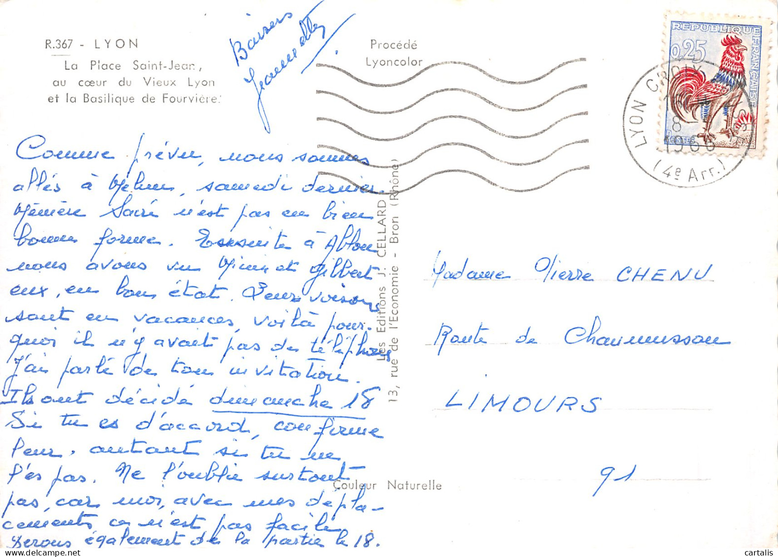 69-LYON-N° 4421-D/0289 - Other & Unclassified