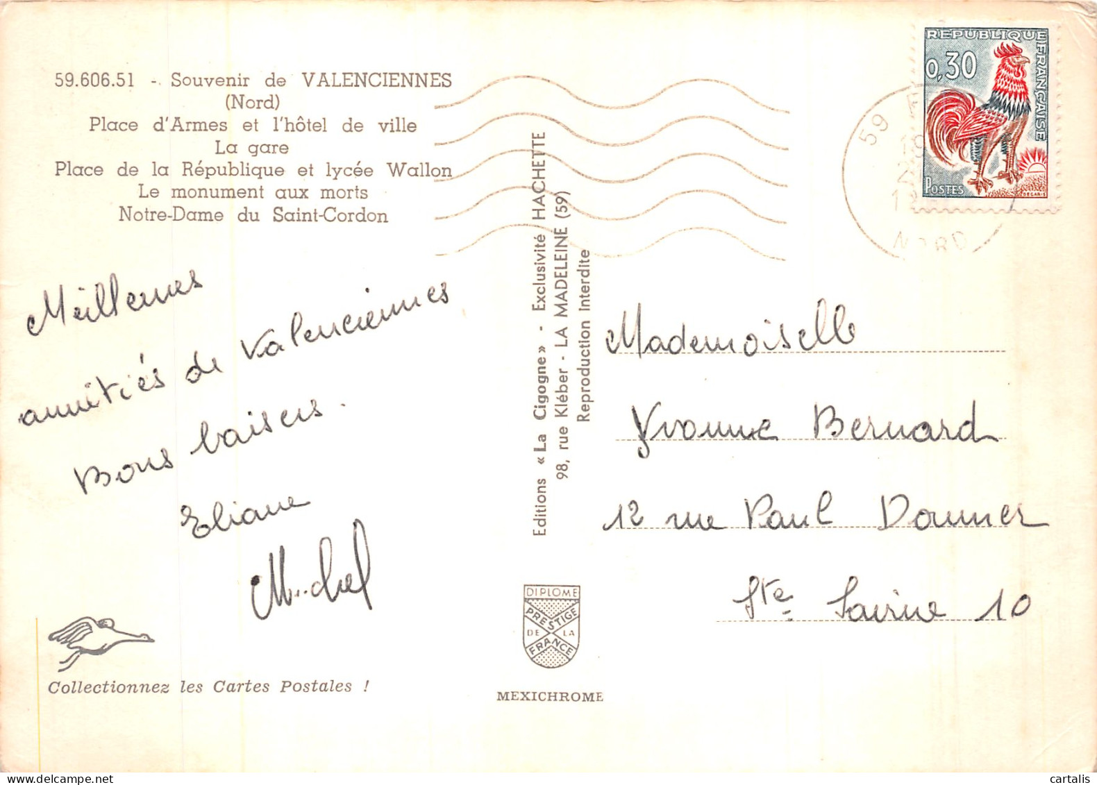 59-VALENCIENNES-N° 4421-D/0195 - Valenciennes