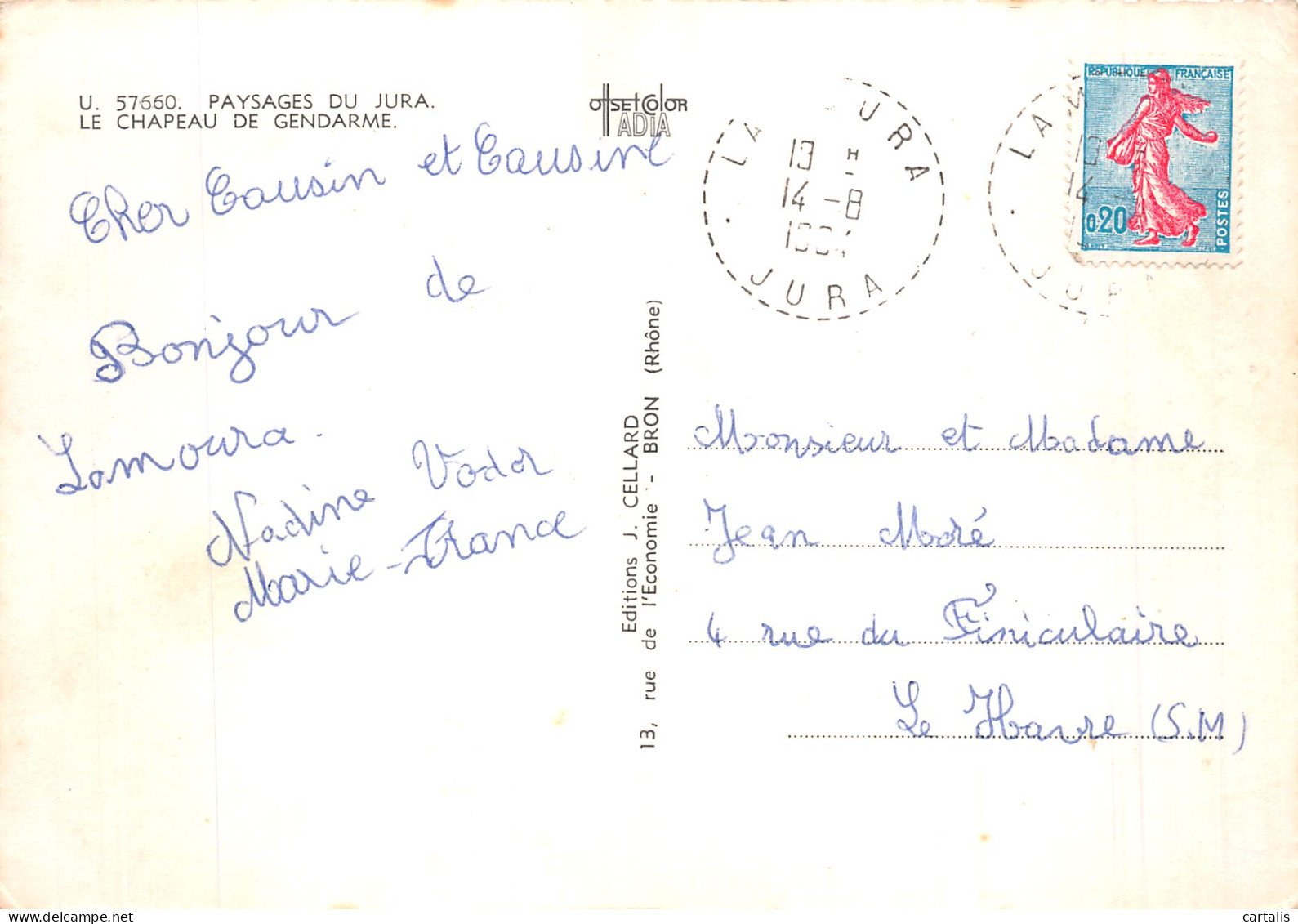 39-LE CHAPEAU DE GENDARME-N° 4421-C/0205 - Other & Unclassified