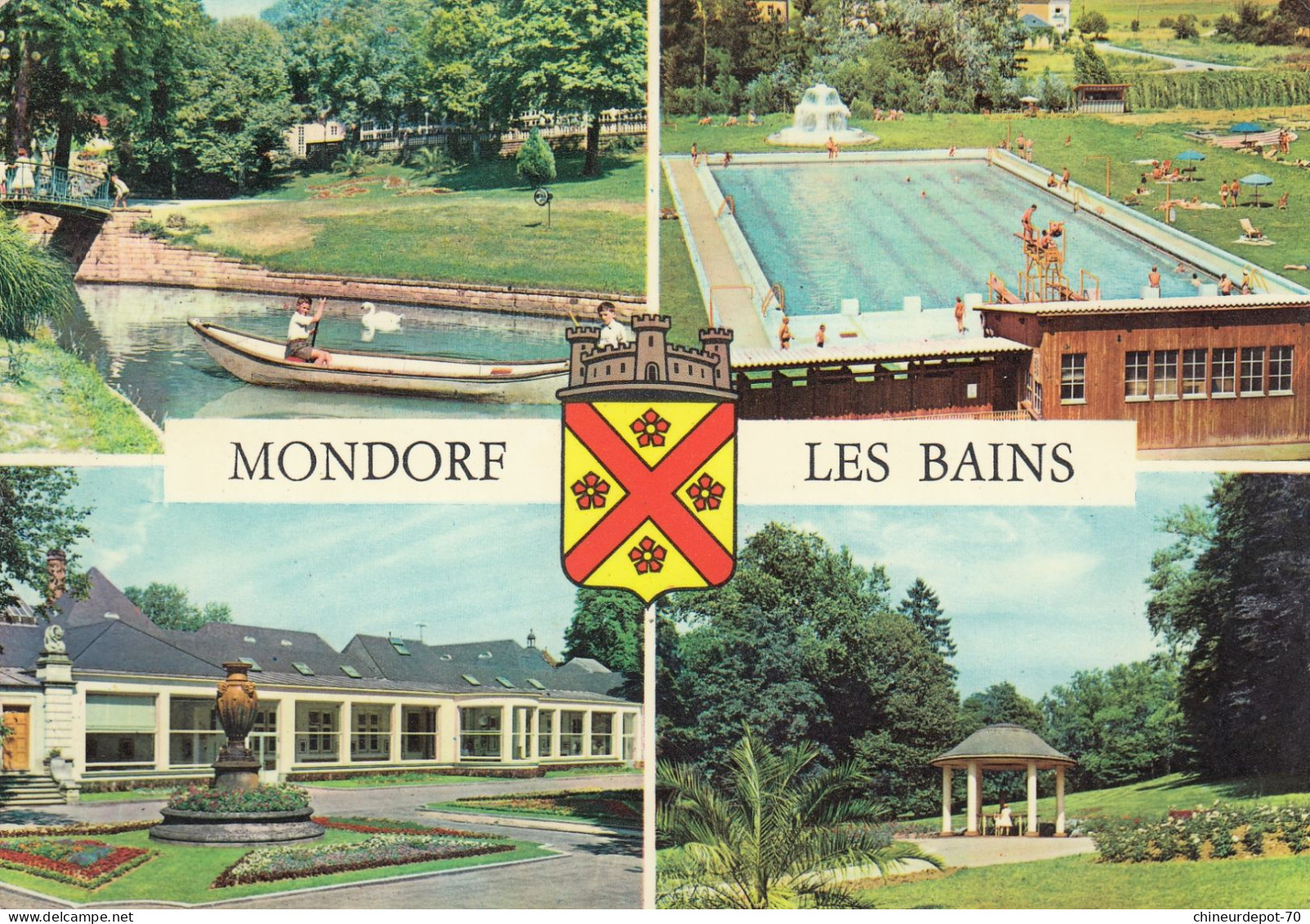 GRAND DUCHE DU LUXEMBOURG   MONDORF  MULTIVUE - Bad Mondorf