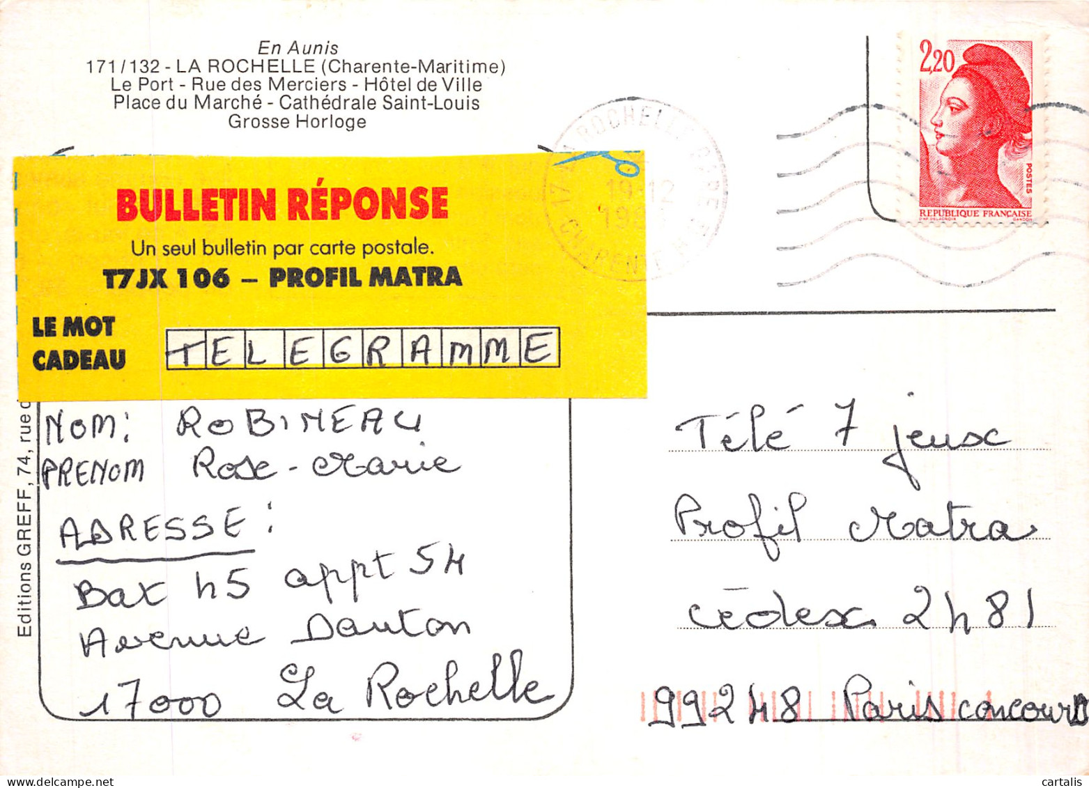17-LA ROCHELLE-N° 4421-C/0013 - La Rochelle