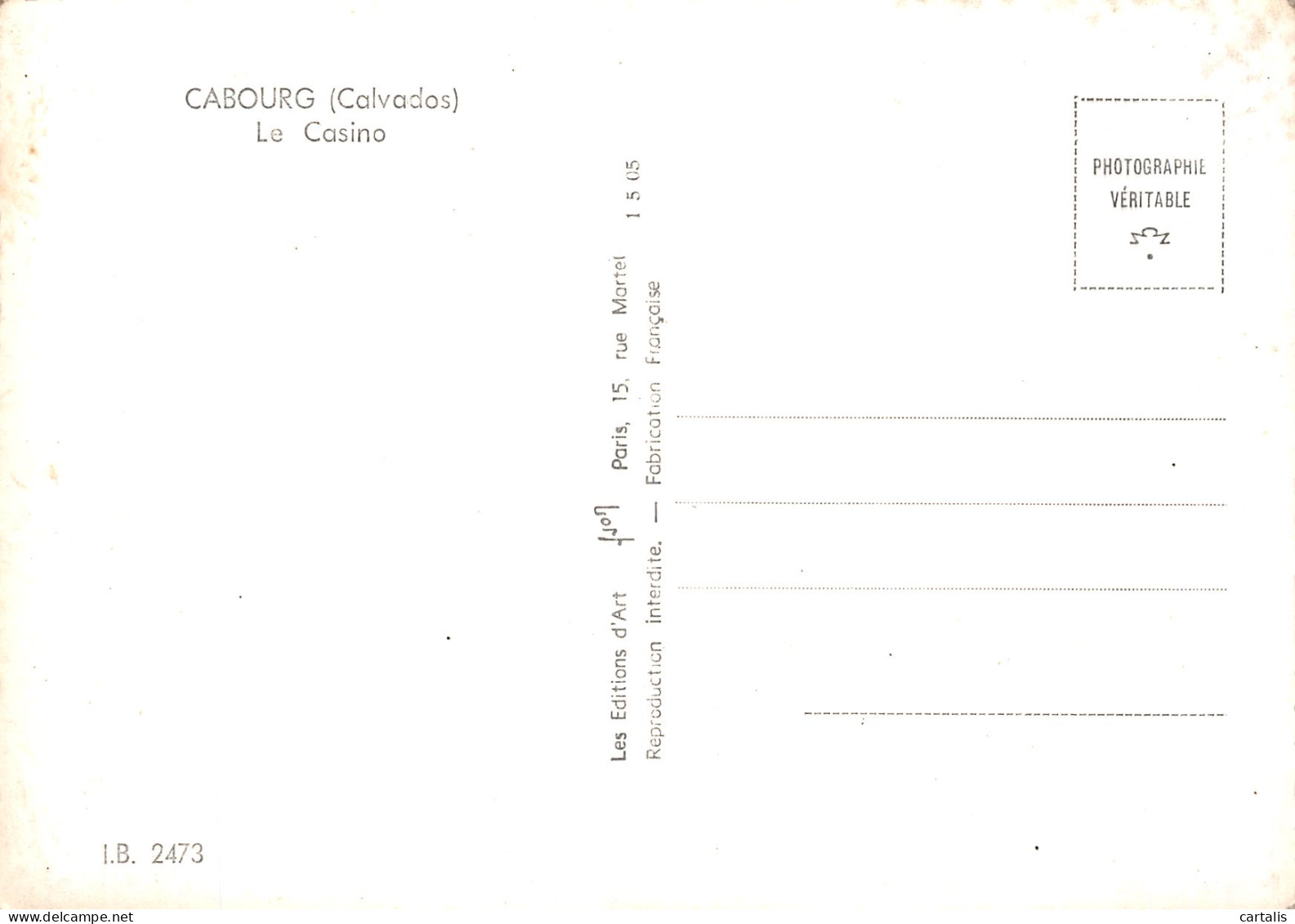 14-CABOURG-N° 4421-B/0235 - Cabourg