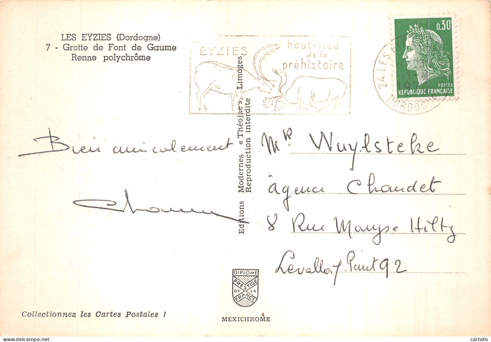 24-LES EYZIES-N° 4422-C/0193 - Altri & Non Classificati