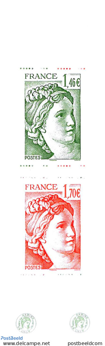 France 2017 Sabine De Gandon Booklet, Mint NH, Stamp Booklets - Unused Stamps