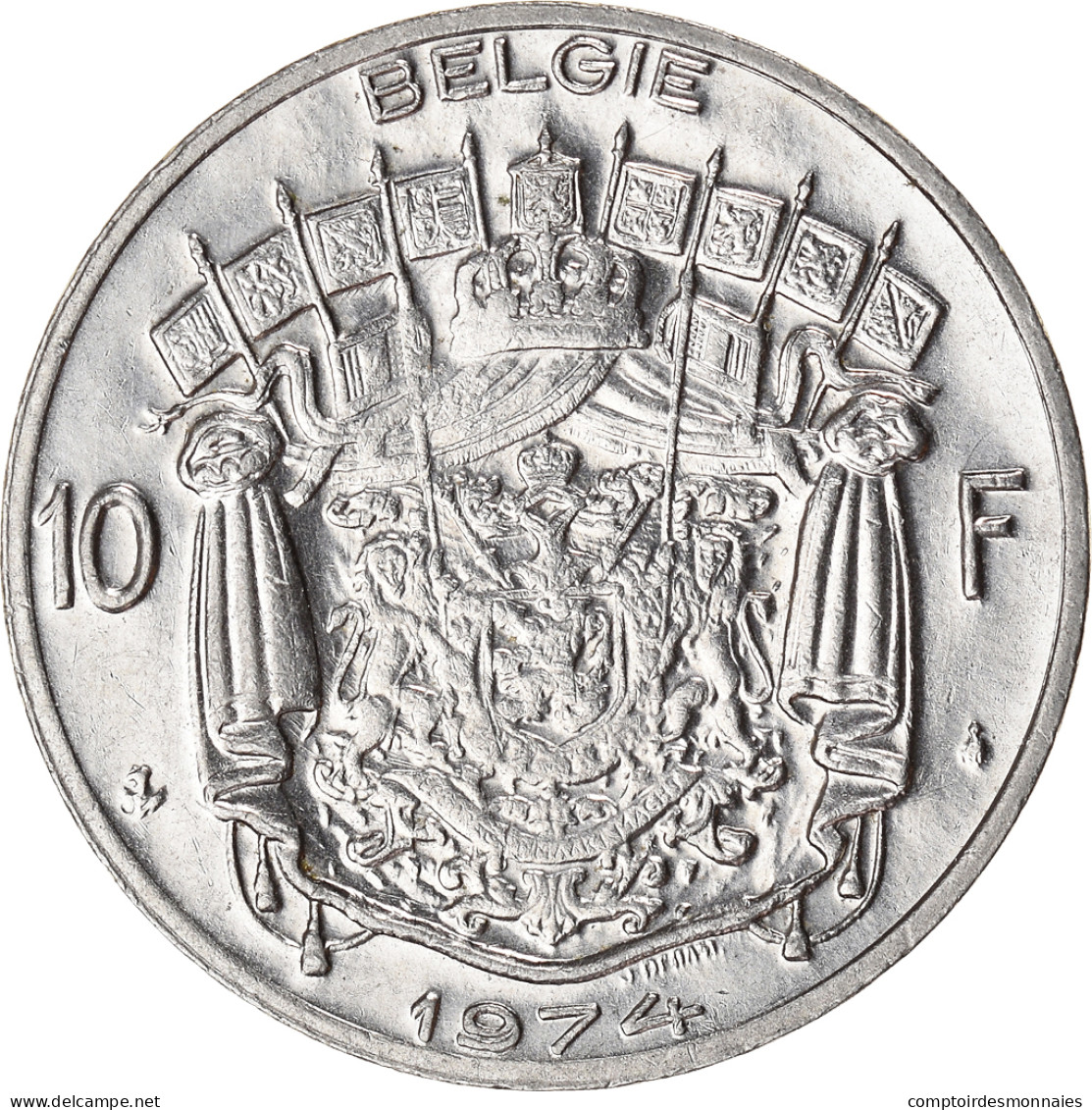 Monnaie, Belgique, 10 Francs, 10 Frank, 1974 - 10 Frank