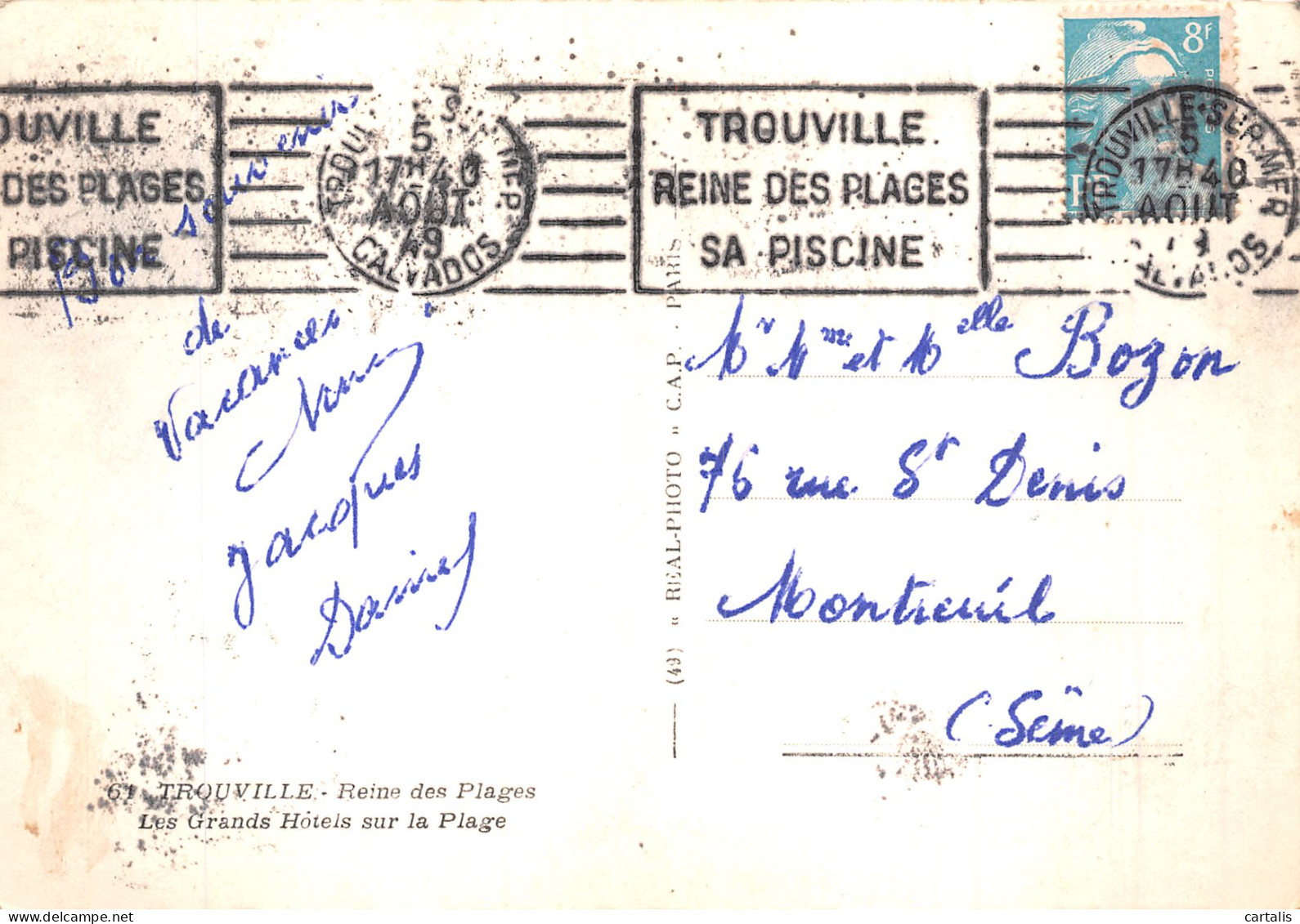 14-TROUVILLE-N° 4422-A/0331 - Trouville