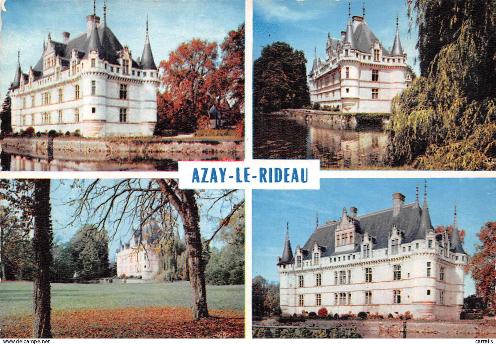 37-AZAY LE RIDEAU LE CHATEAU-N° 4422-A/0293 - Azay-le-Rideau