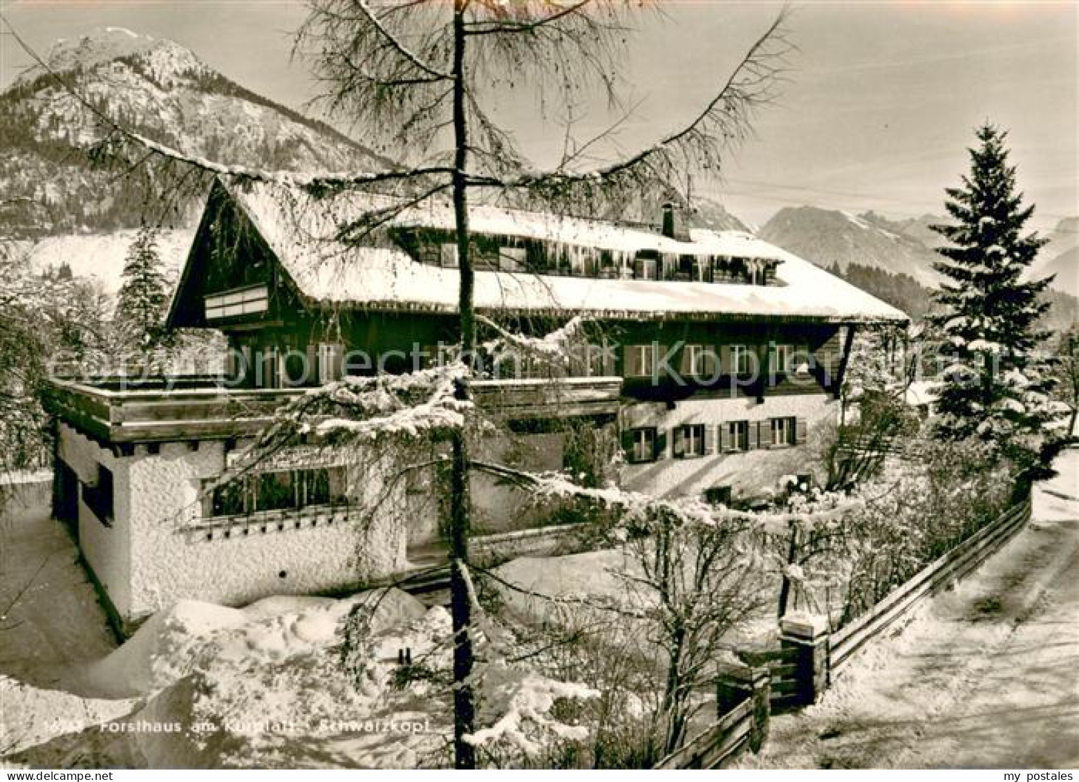73725991 Oberstdorf Hotel Forsthaus Am Kurpark Winter In Den Alpen Oberstdorf - Oberstdorf