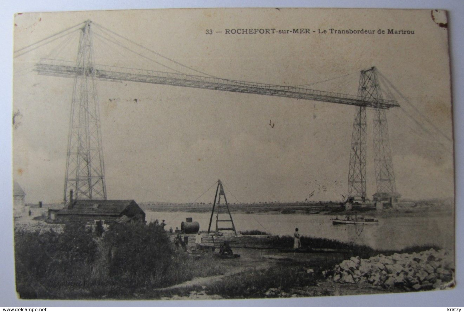 FRANCE - CHARENTE MARITIME - ROCHEFORT-sur-MER - Le Transbordeur De Martrou - 1904 - Rochefort