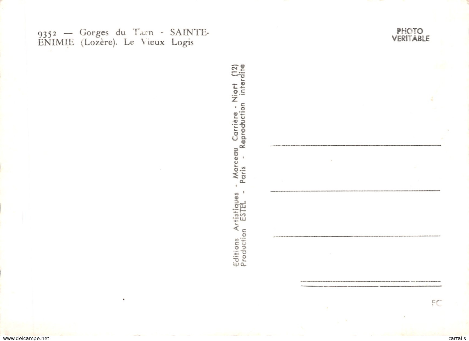 48-SAINTE ENIMIE-N° 4422-A/0201 - Other & Unclassified