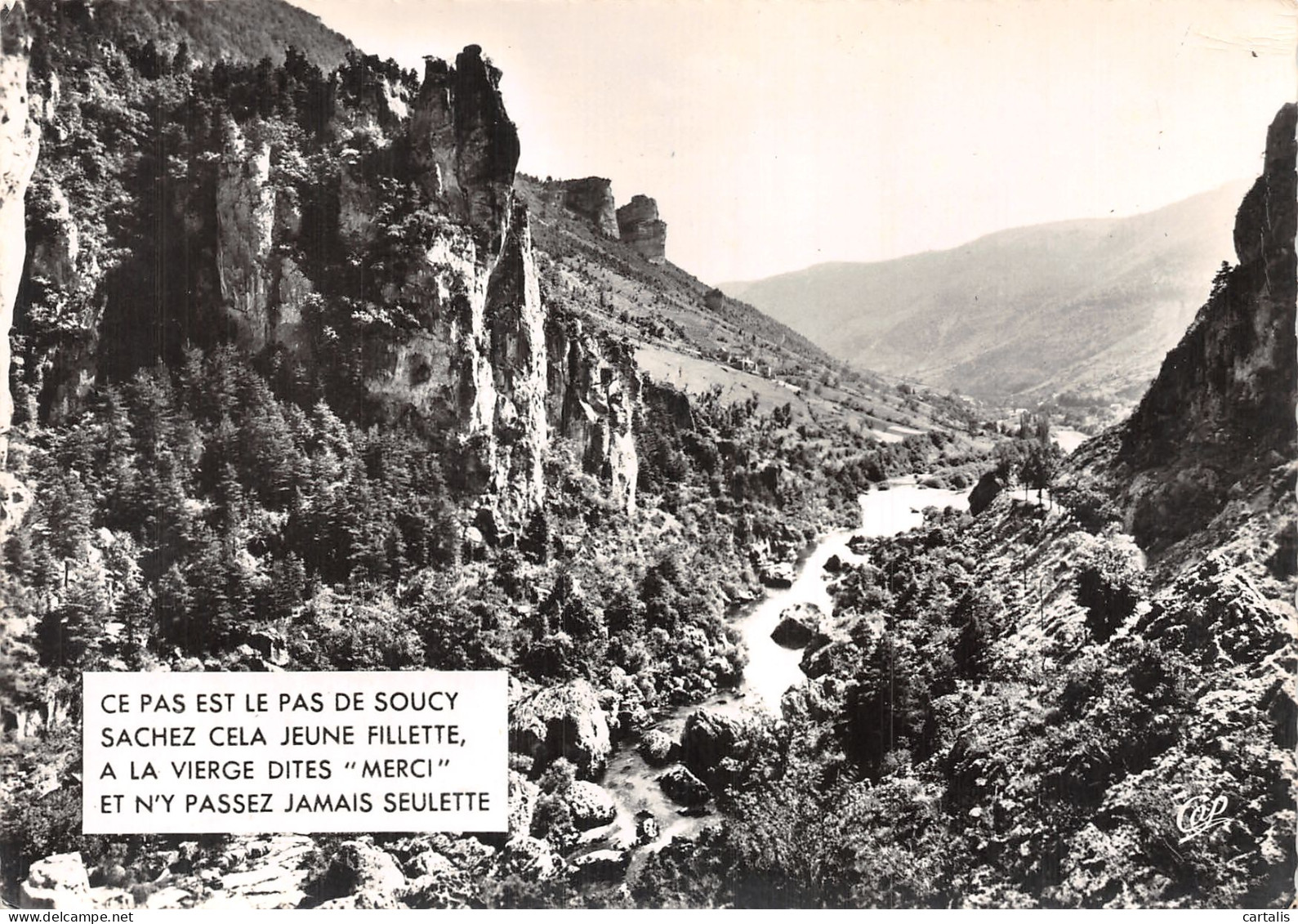 48-GORGES DU TARN LE PAS DE SOUCY-N° 4422-A/0189 - Gorges Du Tarn