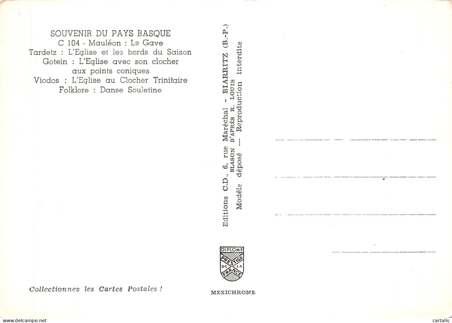 64-PAYS BASQUE-N° 4422-A/0107 - Autres & Non Classés