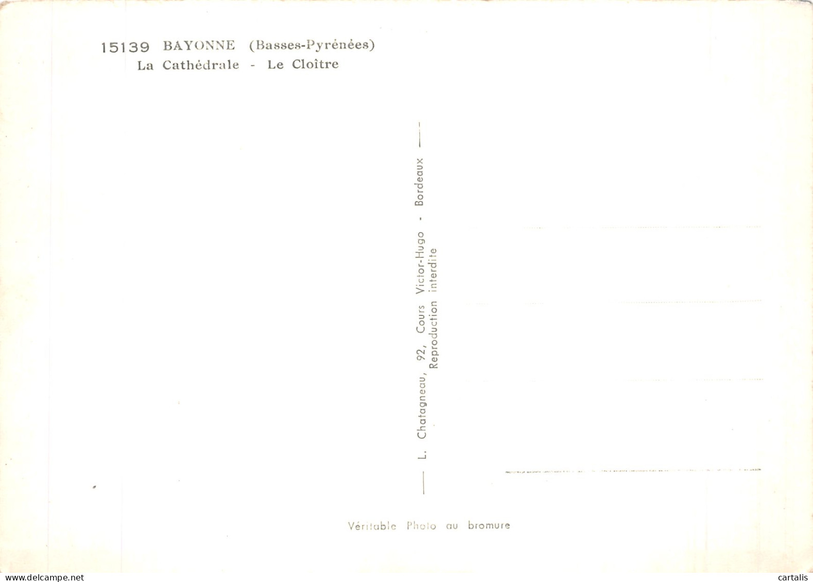 64-BAYONNE-N° 4422-A/0105 - Bayonne
