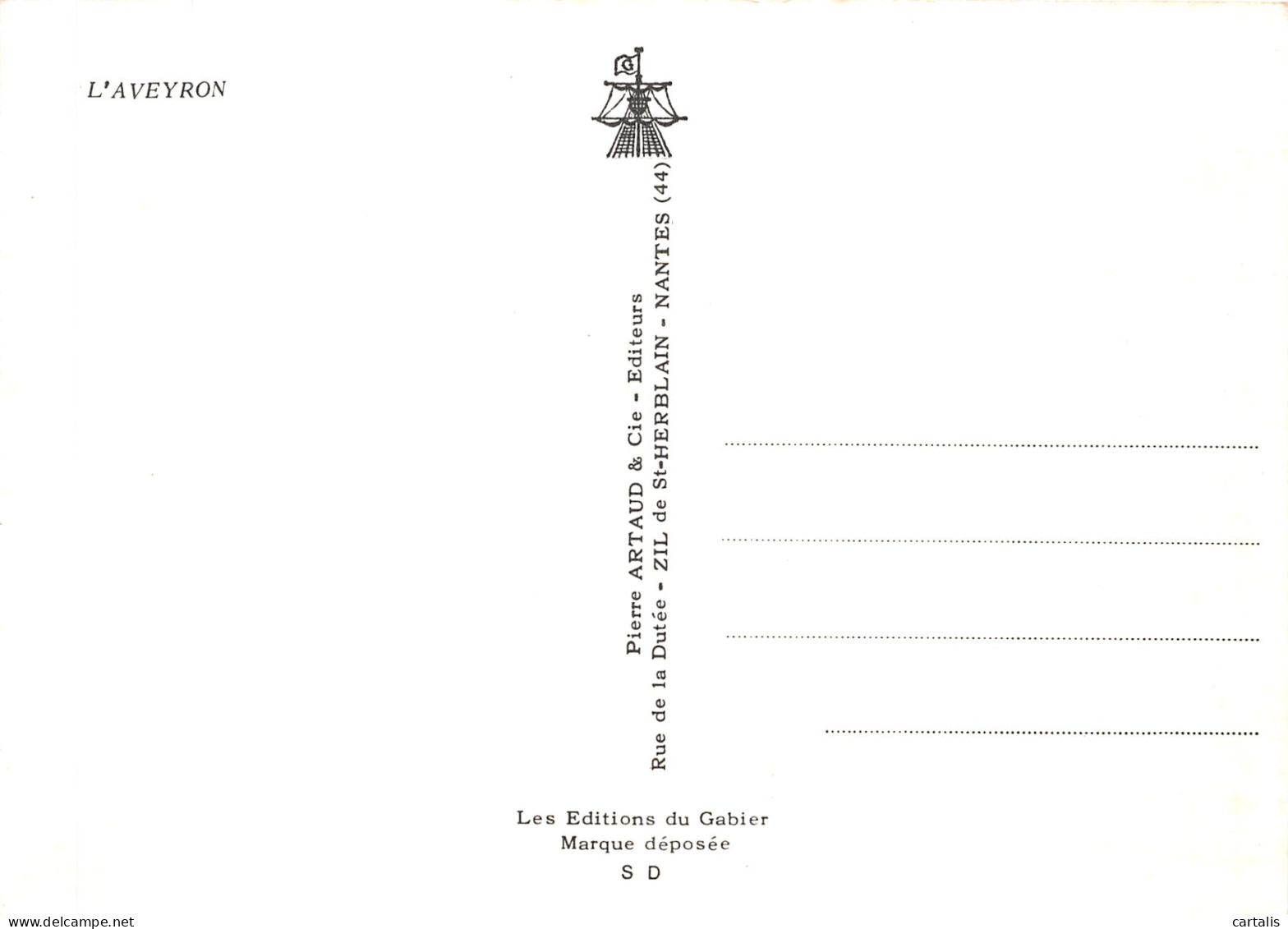 12-L AVEYRON-N° 4422-A/0101 - Other & Unclassified