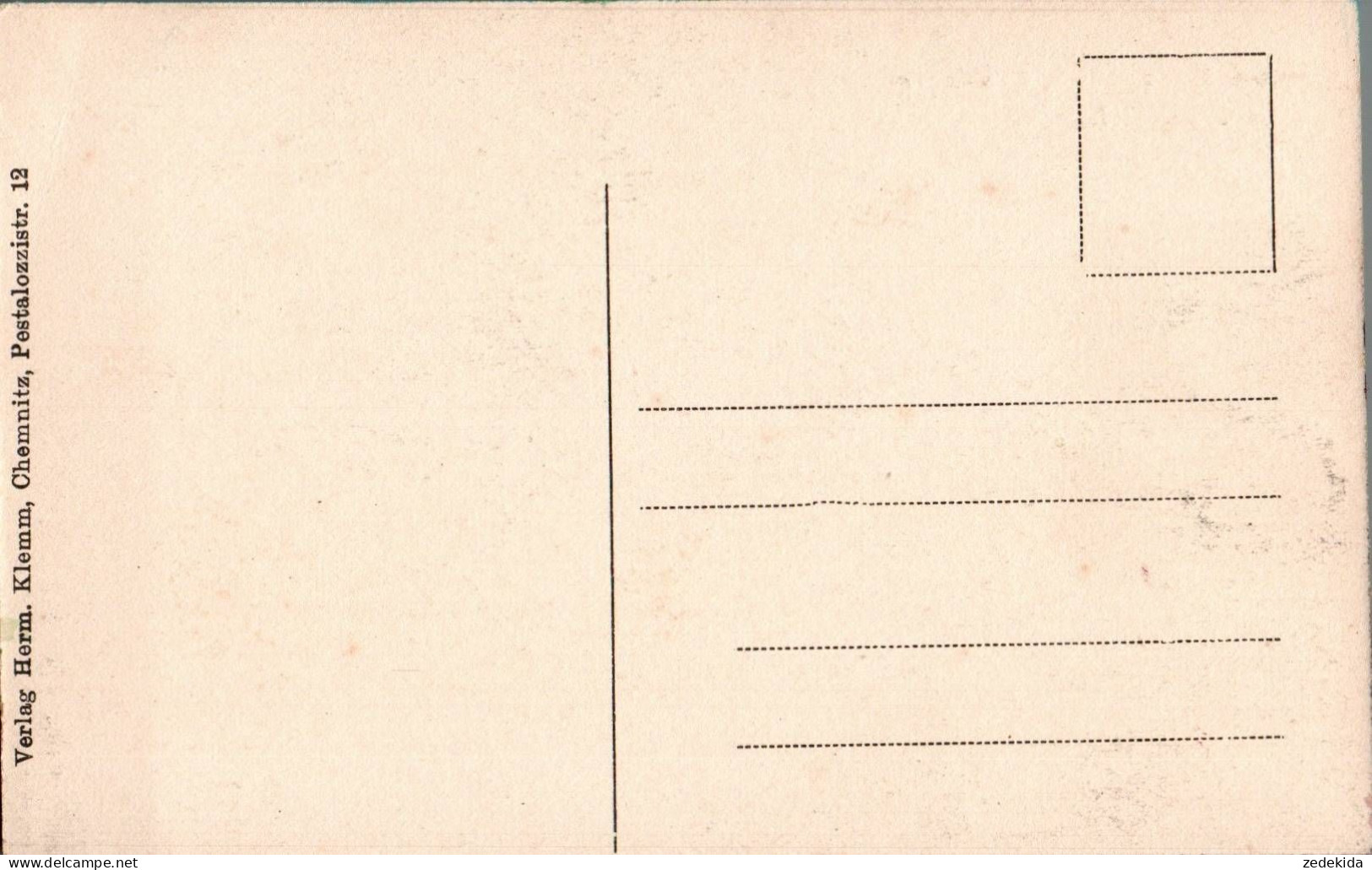 H1764 - Reitzenhain Gasthof Gaststätte - Hermann Klemm Chemnitz - Marienberg