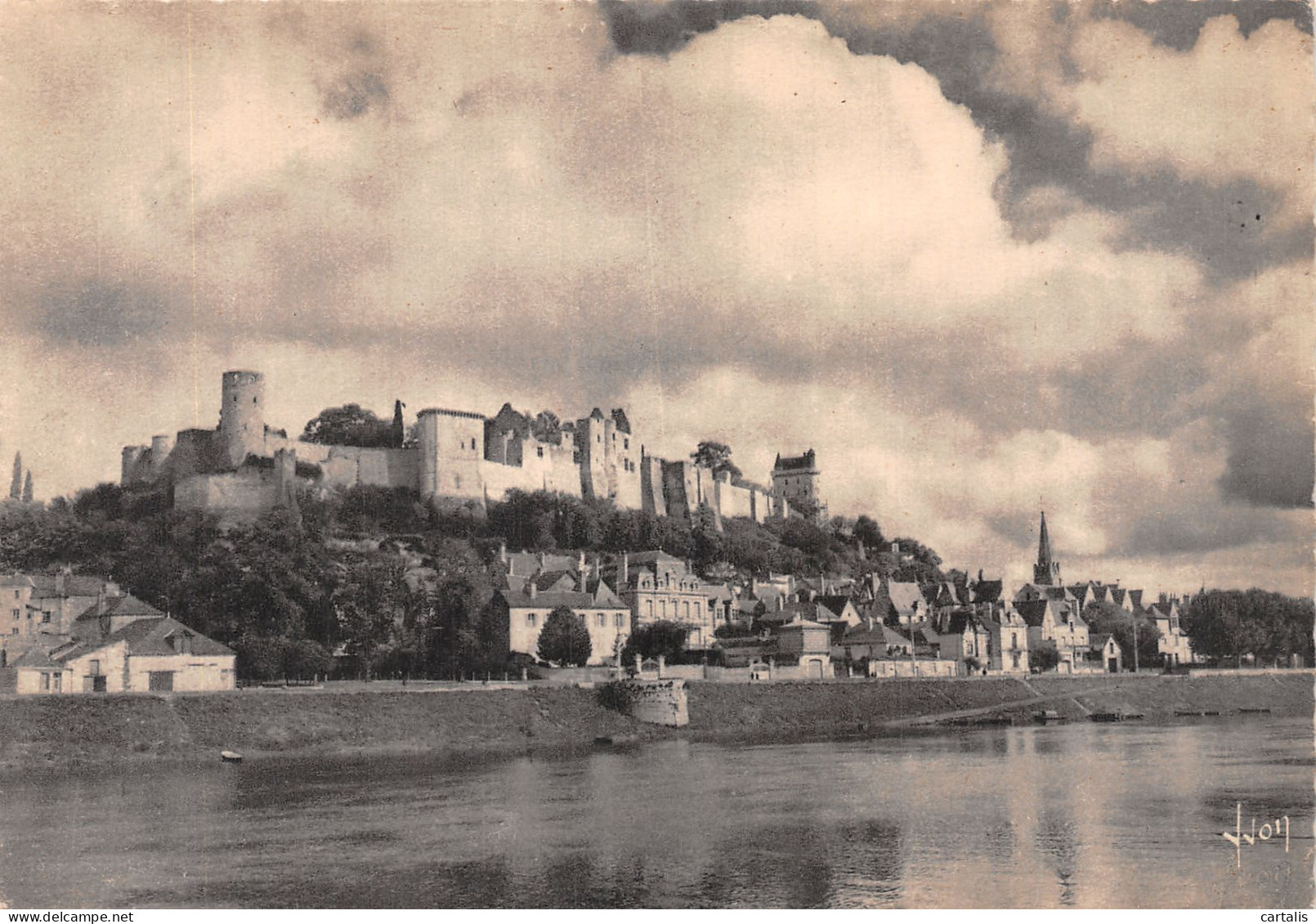 37-CHINON LE CHATEAU-N° 4423-A/0343 - Chinon