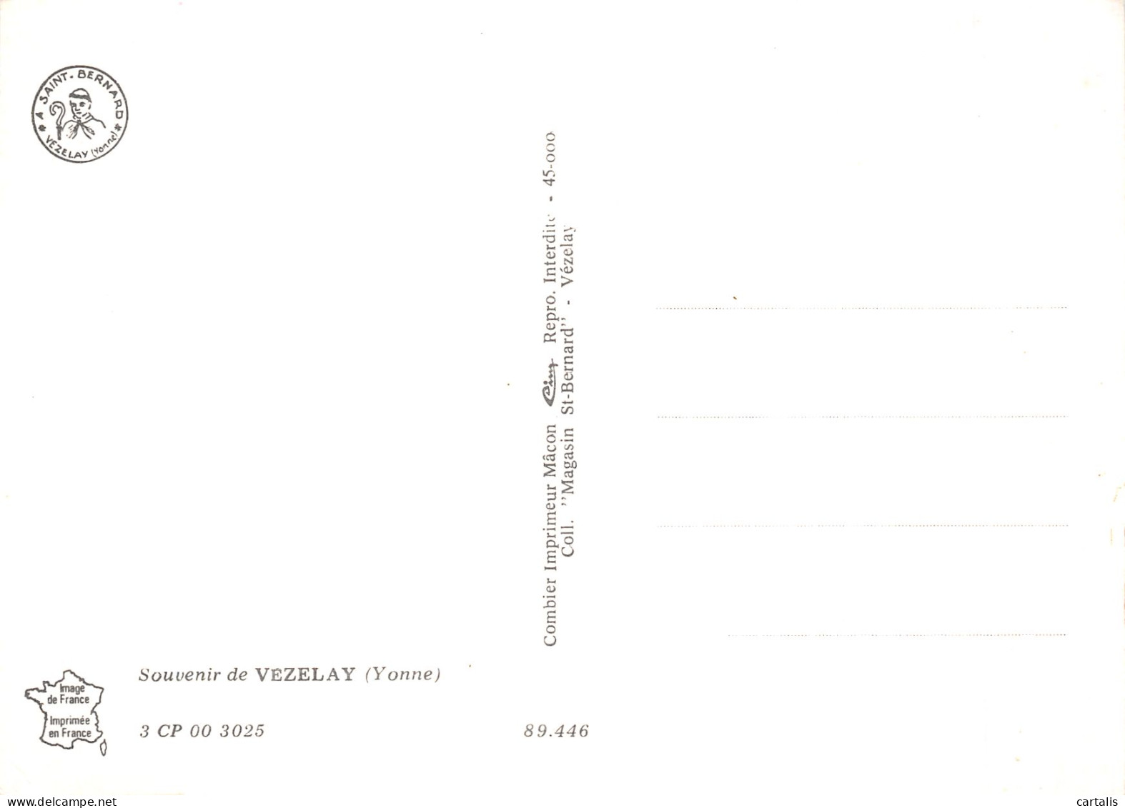 89-VEZELAY-N° 4423-A/0327 - Vezelay