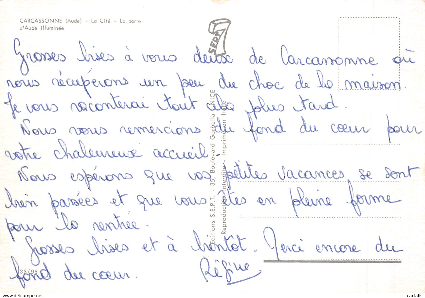 11-CARCASSONNE-N° 4423-A/0289 - Carcassonne