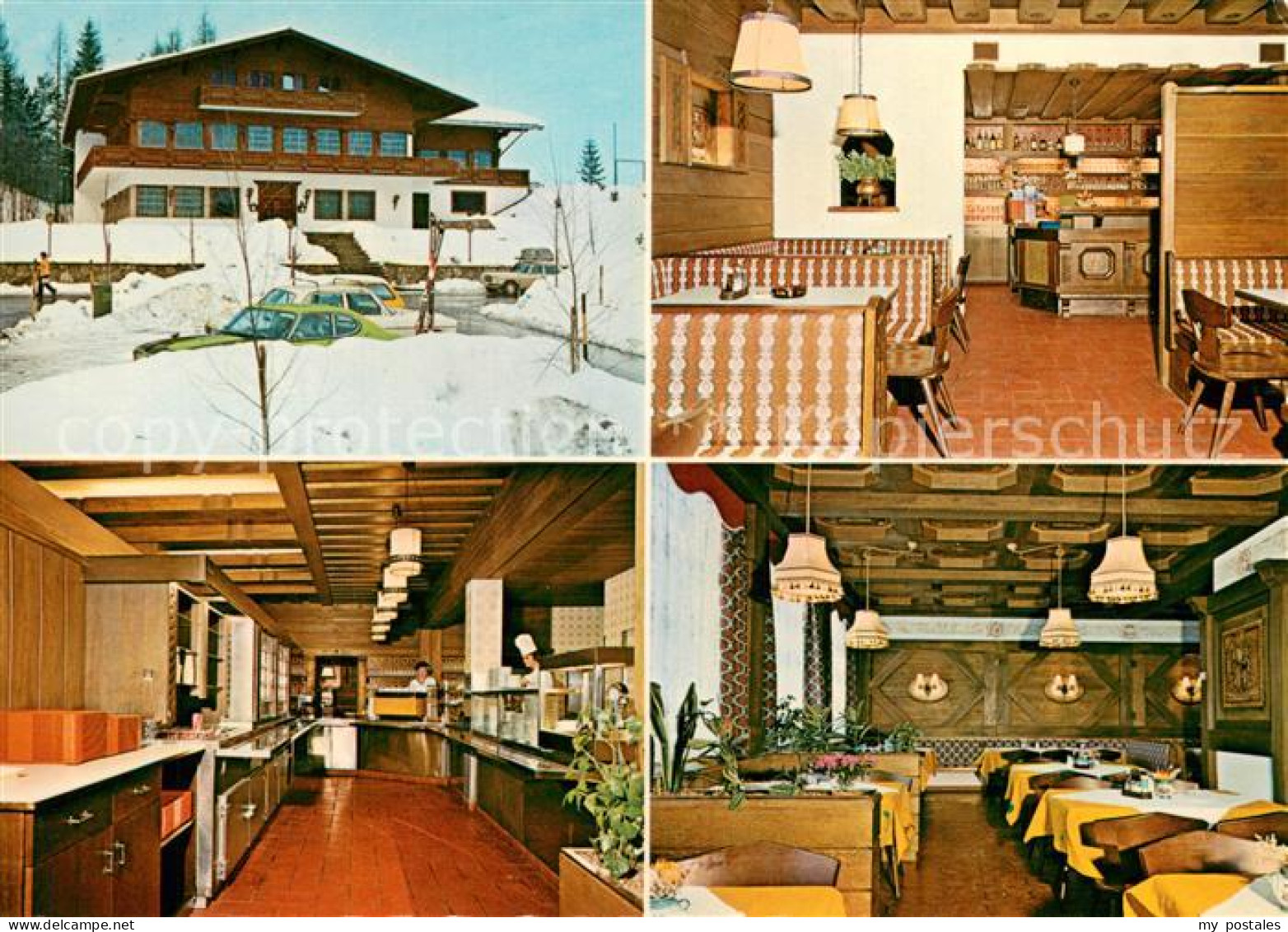 73725982 Golling Salzach Tauernautobahn-Rasthaus Restaurant Im Winter Golling Sa - Autres & Non Classés