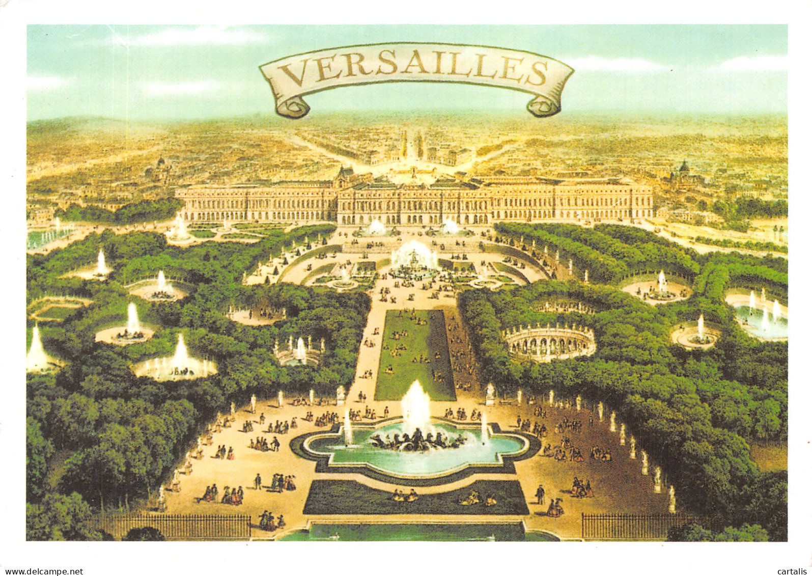 78-VERSAILLES LE CHATEAU-N° 4423-A/0235 - Versailles (Schloß)