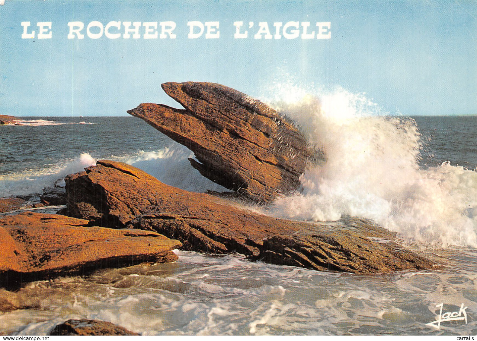 56-QUIBERON LE ROCHER DE L AIGLE-N° 4423-A/0191 - Quiberon