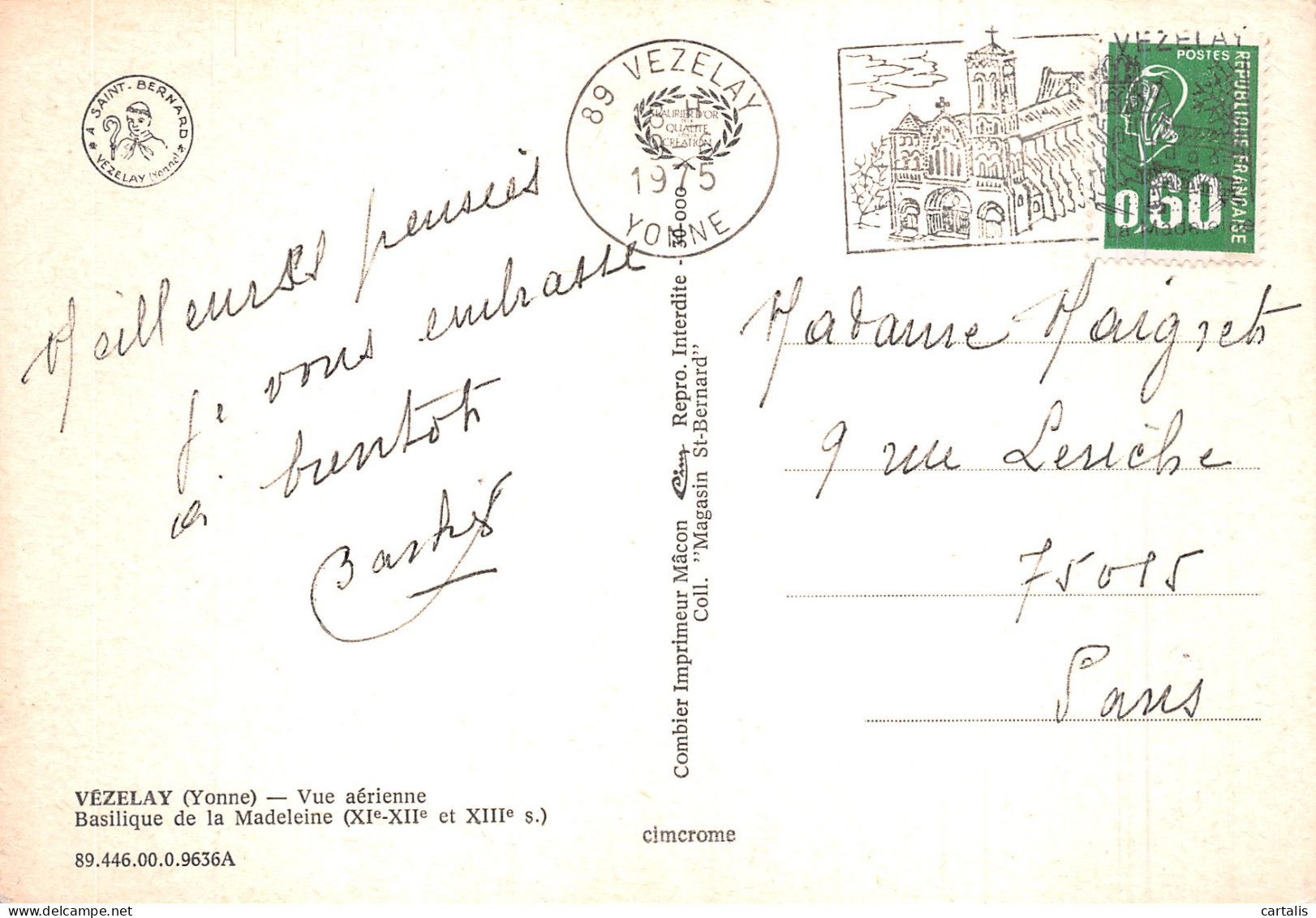 89-VEZELAY-N° 4423-A/0203 - Vezelay