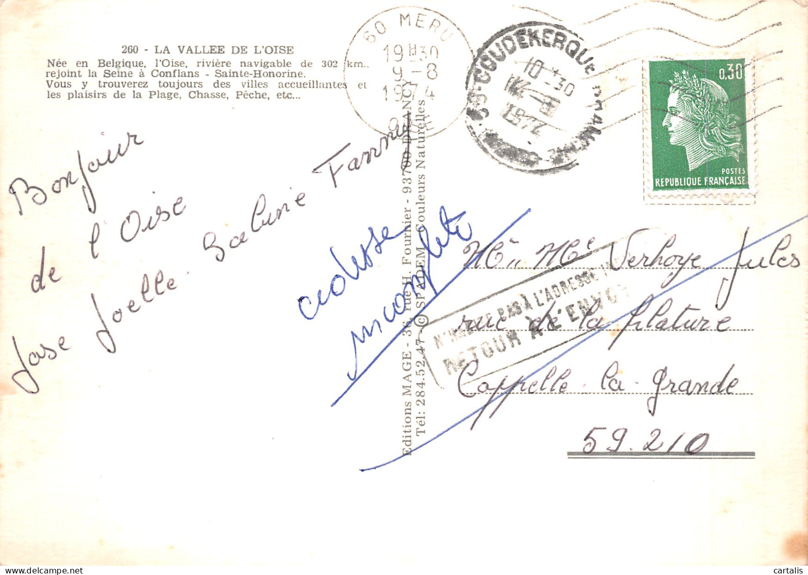 60-LA VALLEE DE L OISE-N° 4423-A/0163 - Other & Unclassified