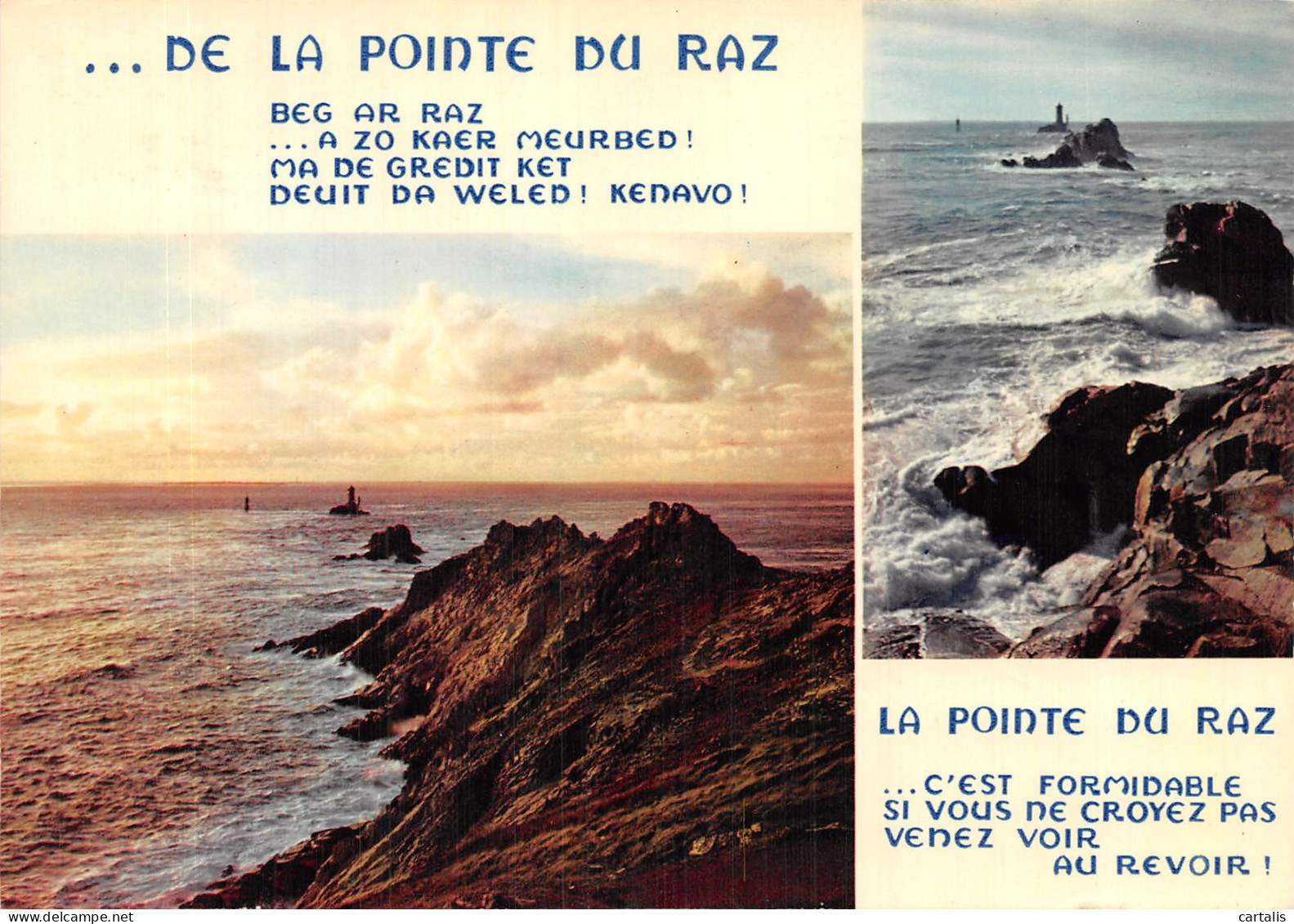 29-LA POINTE DU RAZ-N° 4423-A/0153 - La Pointe Du Raz