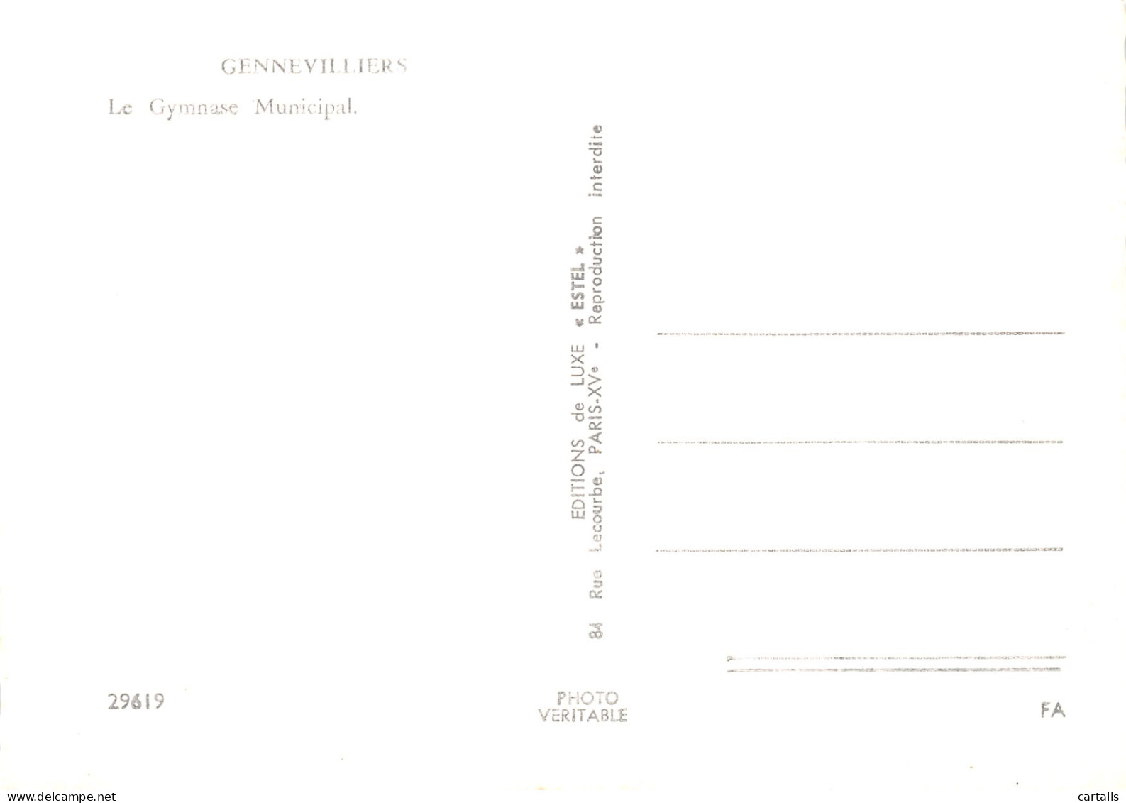 92-GENNEVILLIERS-N° 4423-A/0021 - Gennevilliers