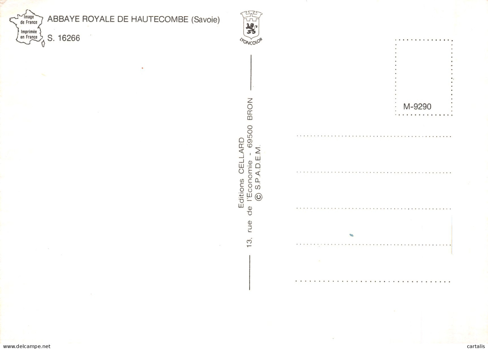 73-ABBAYE ROYALE DE HAUTECOMBE-N° 4423-A/0007 - Otros & Sin Clasificación