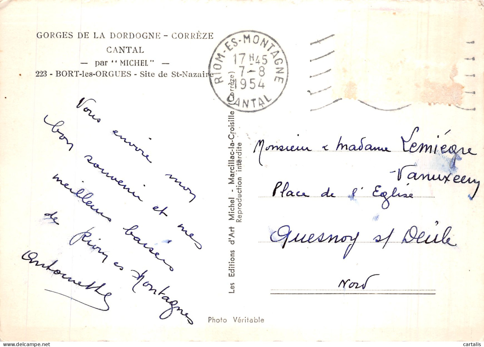 19-BORT LES ORGUES SAINT NAZAIRE-N° 4422-D/0377 - Andere & Zonder Classificatie