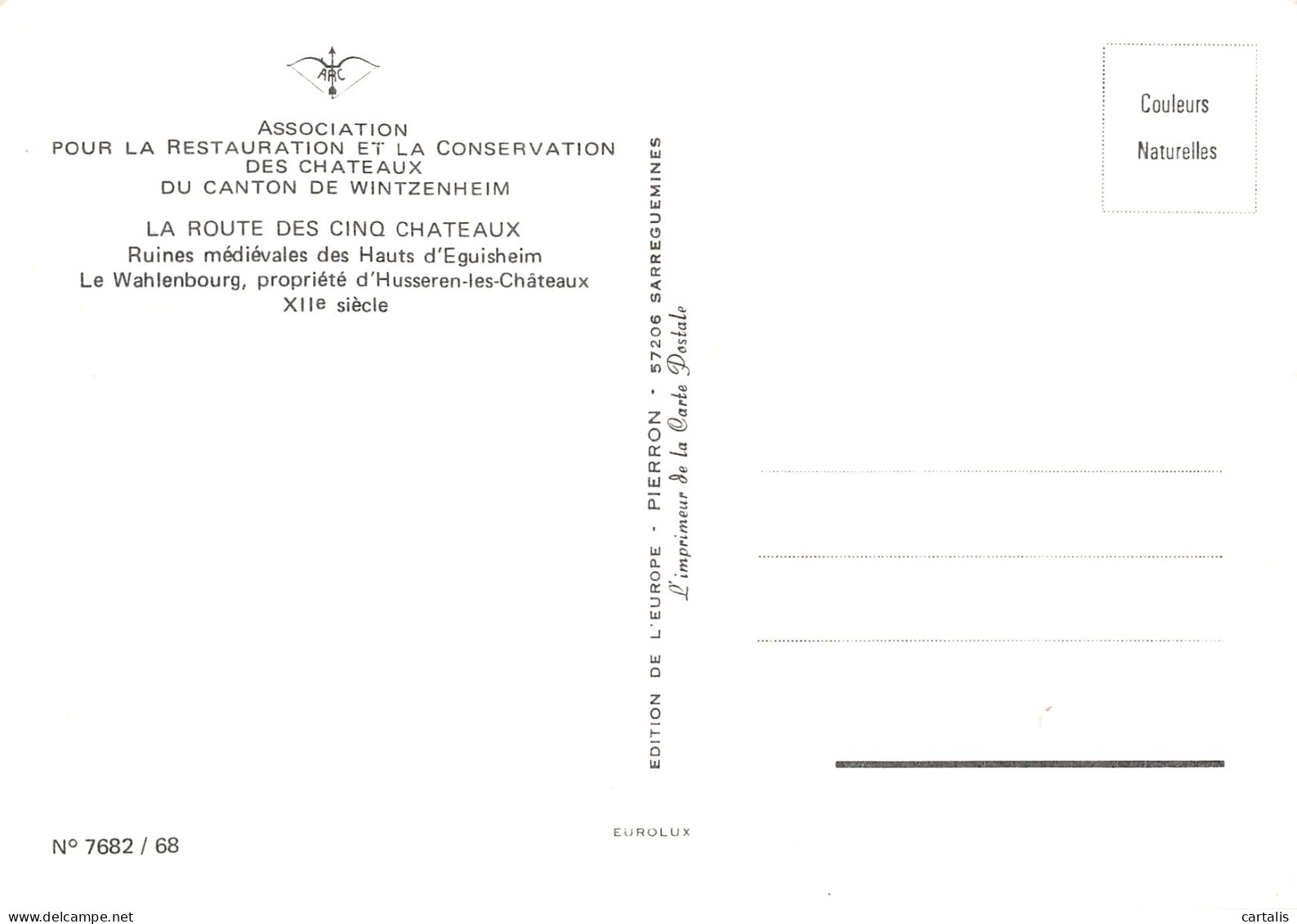 68-EGUISHEIM-N° 4422-D/0279 - Sonstige & Ohne Zuordnung