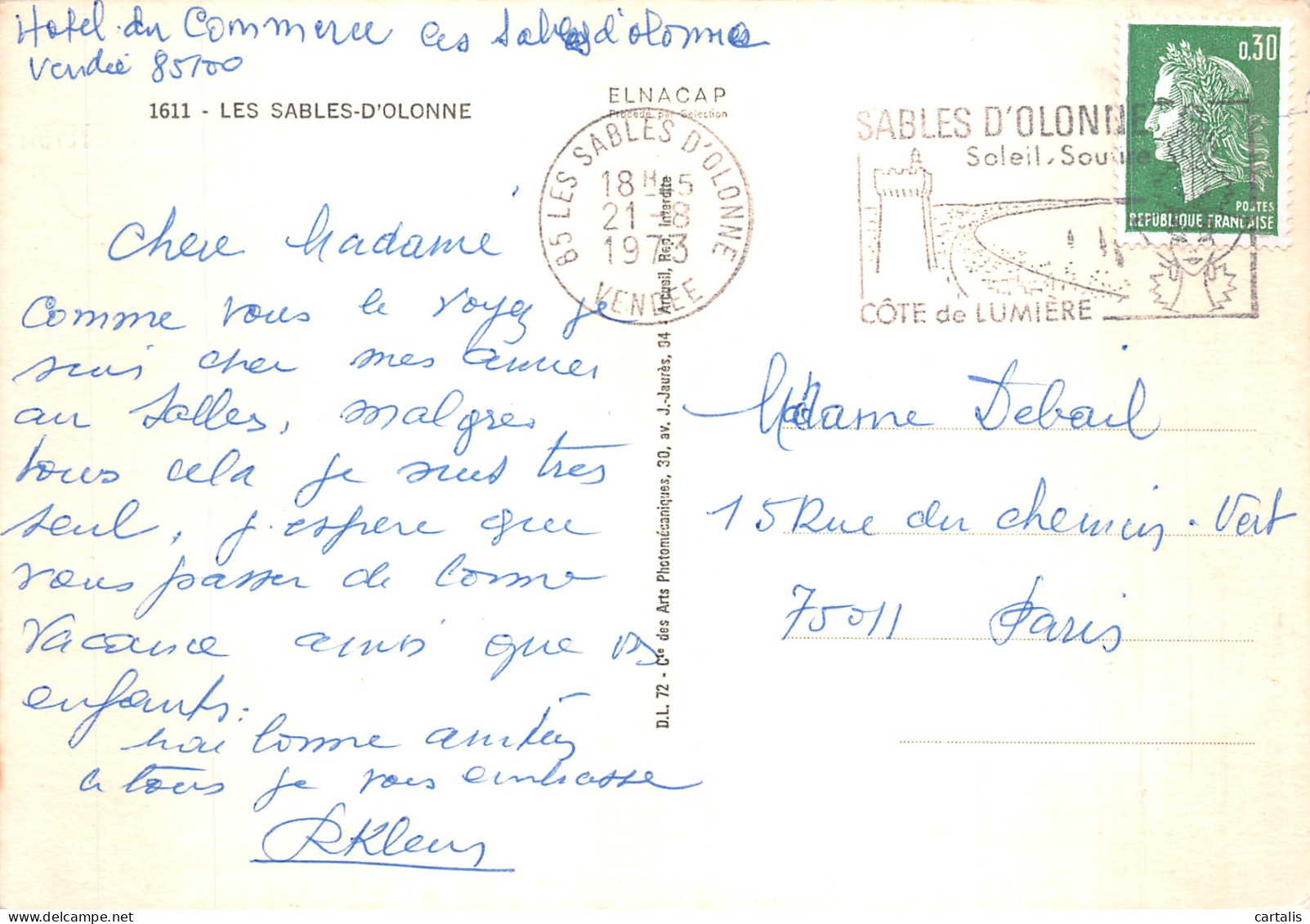 85-LES SABLES D OLONNE-N° 4422-C/0325 - Sables D'Olonne