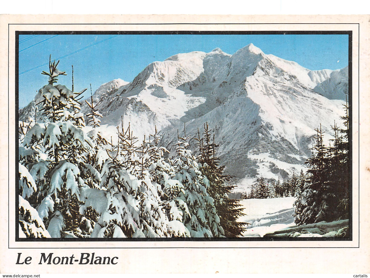 74-LE MONT BLANC-N° 4422-C/0329 - Autres & Non Classés