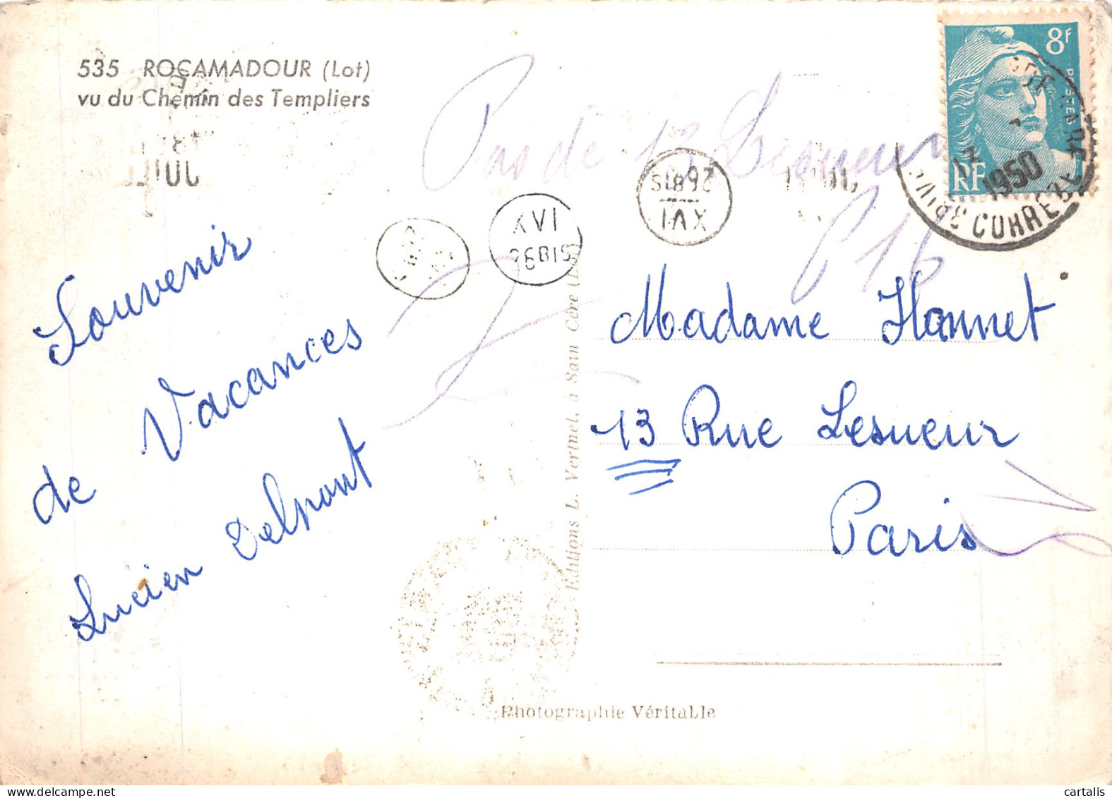46-ROCAMADOUR-N° 4422-C/0317 - Rocamadour