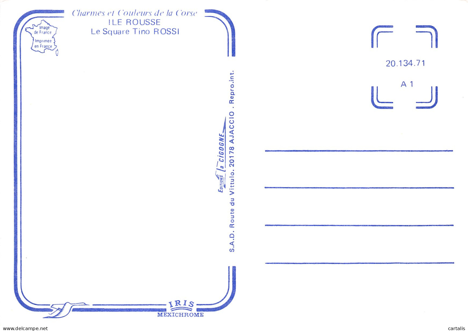 20-ILE ROUSSE -N° 4423-D/0229 - Other & Unclassified