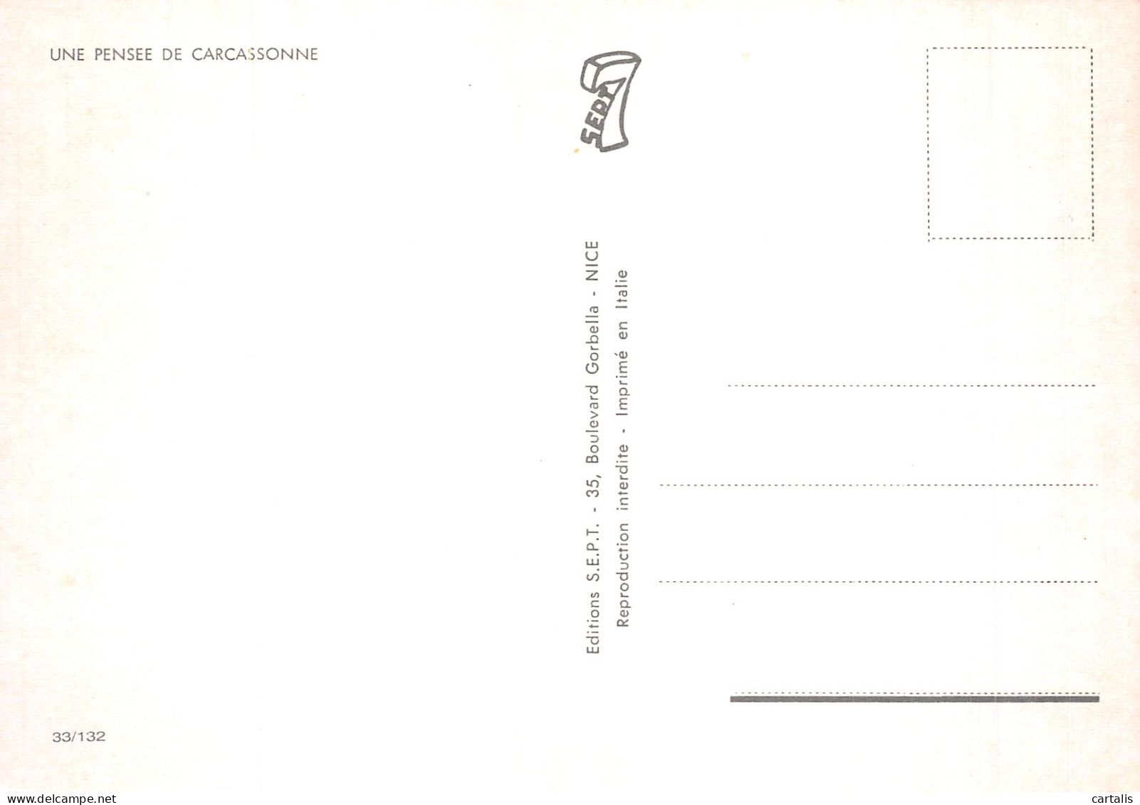11-CARCASSONNE-N° 4423-D/0103 - Carcassonne