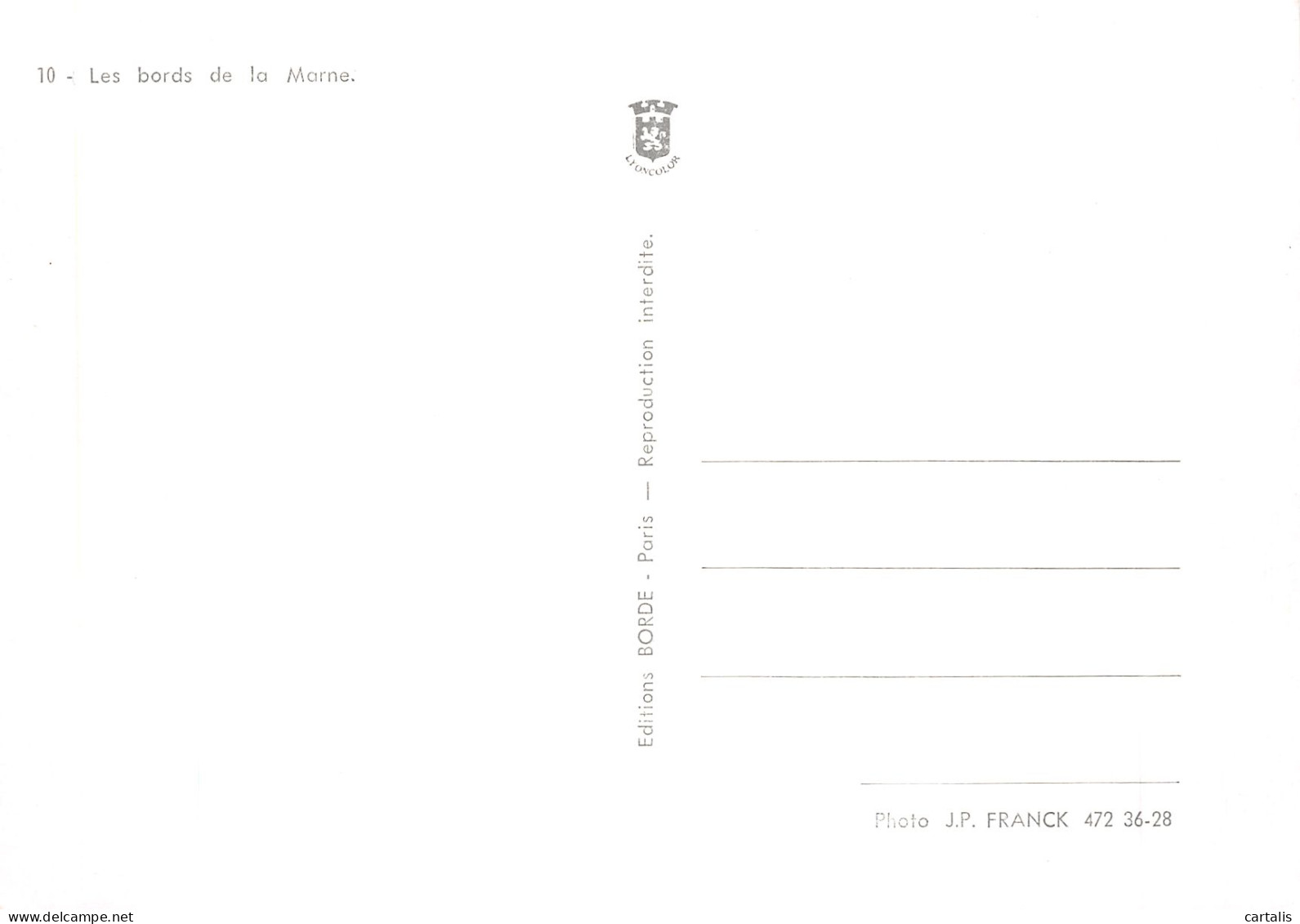 51-BORDS DE LA MARNE-N° 4423-C/0387 - Andere & Zonder Classificatie