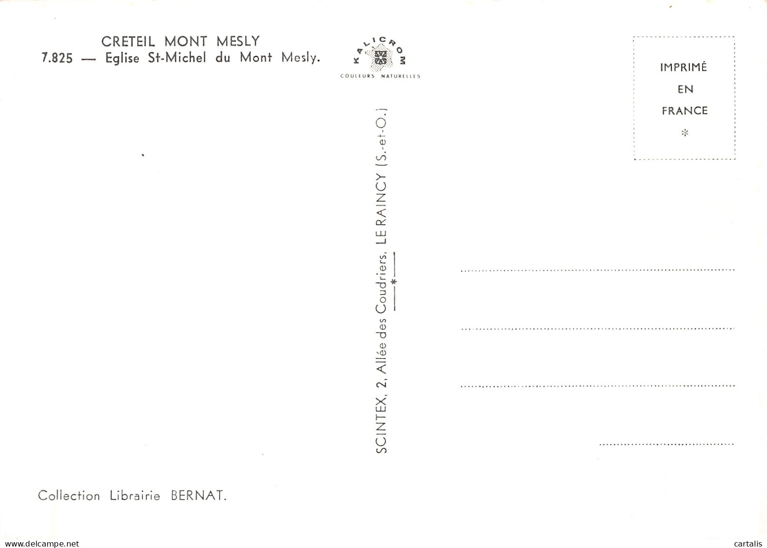 94-CRETEIL MONT MESLY-N° 4423-C/0383 - Creteil