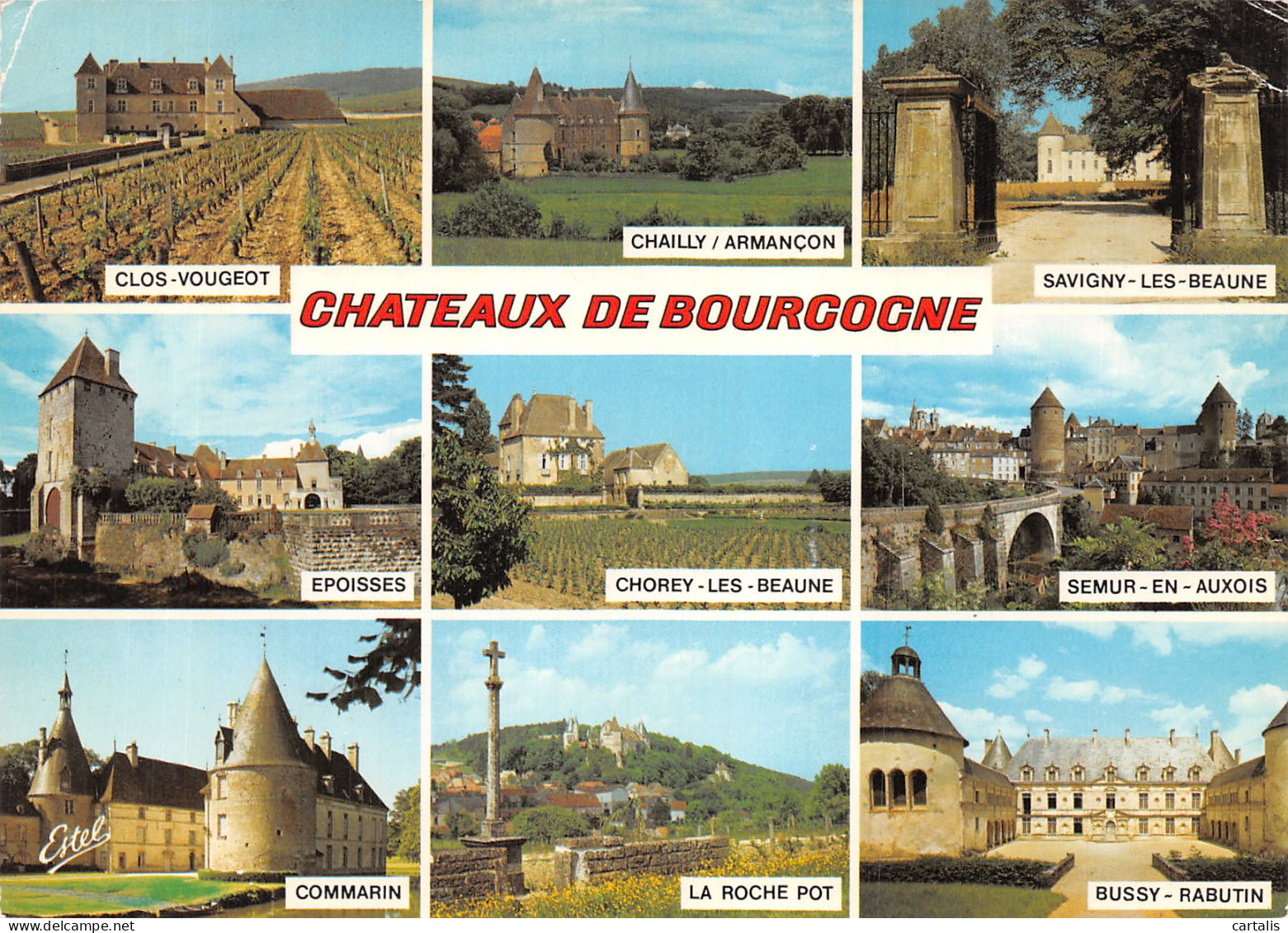 21-CHATEAUX DE BOURGOGNE-N° 4423-C/0325 - Sonstige & Ohne Zuordnung