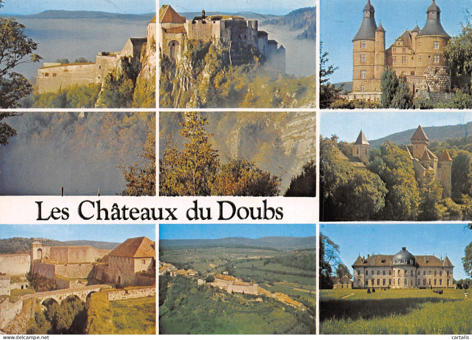 25-CHATEAUX DU DOUBS-N° 4423-C/0319 - Other & Unclassified