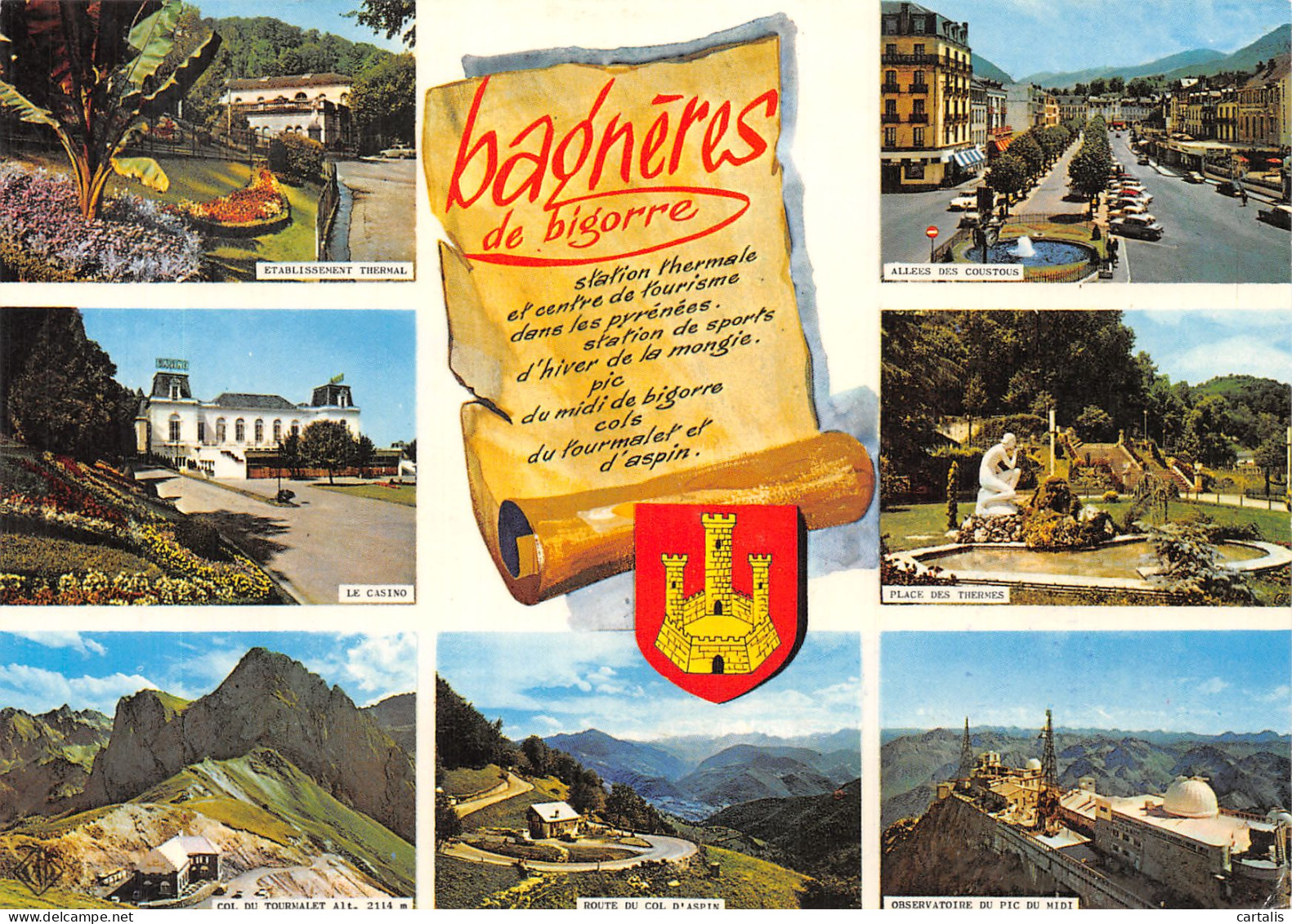 65-BAGNERES DE BIGORRE-N° 4423-C/0013 - Bagneres De Bigorre